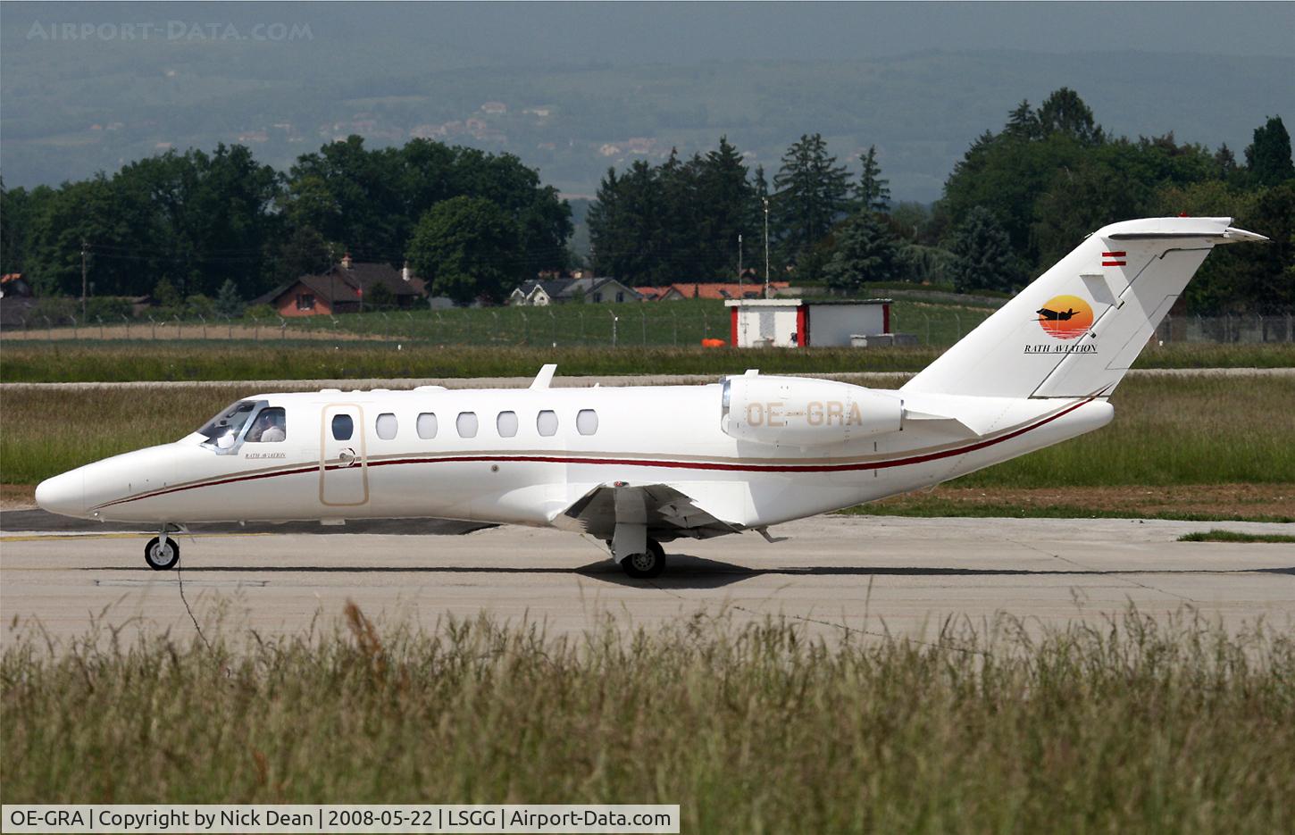 OE-GRA, 2006 Cessna 525B CitationJet CJ3 C/N 525B-0135, LSGG