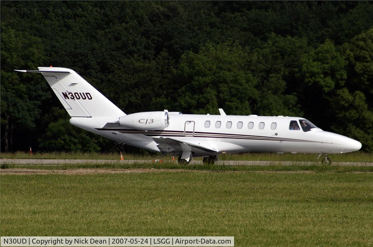 N30UD, 2007 Cessna 525B CitationJet CJ3 C/N 525B0131, LSGG
