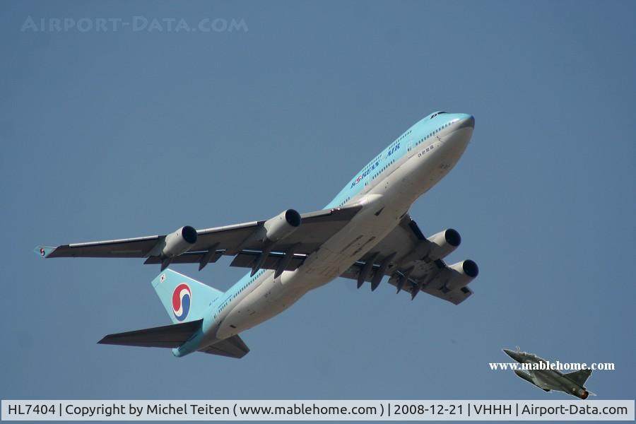 HL7404, 1998 Boeing 747-4B5 C/N 26409, Korean Air