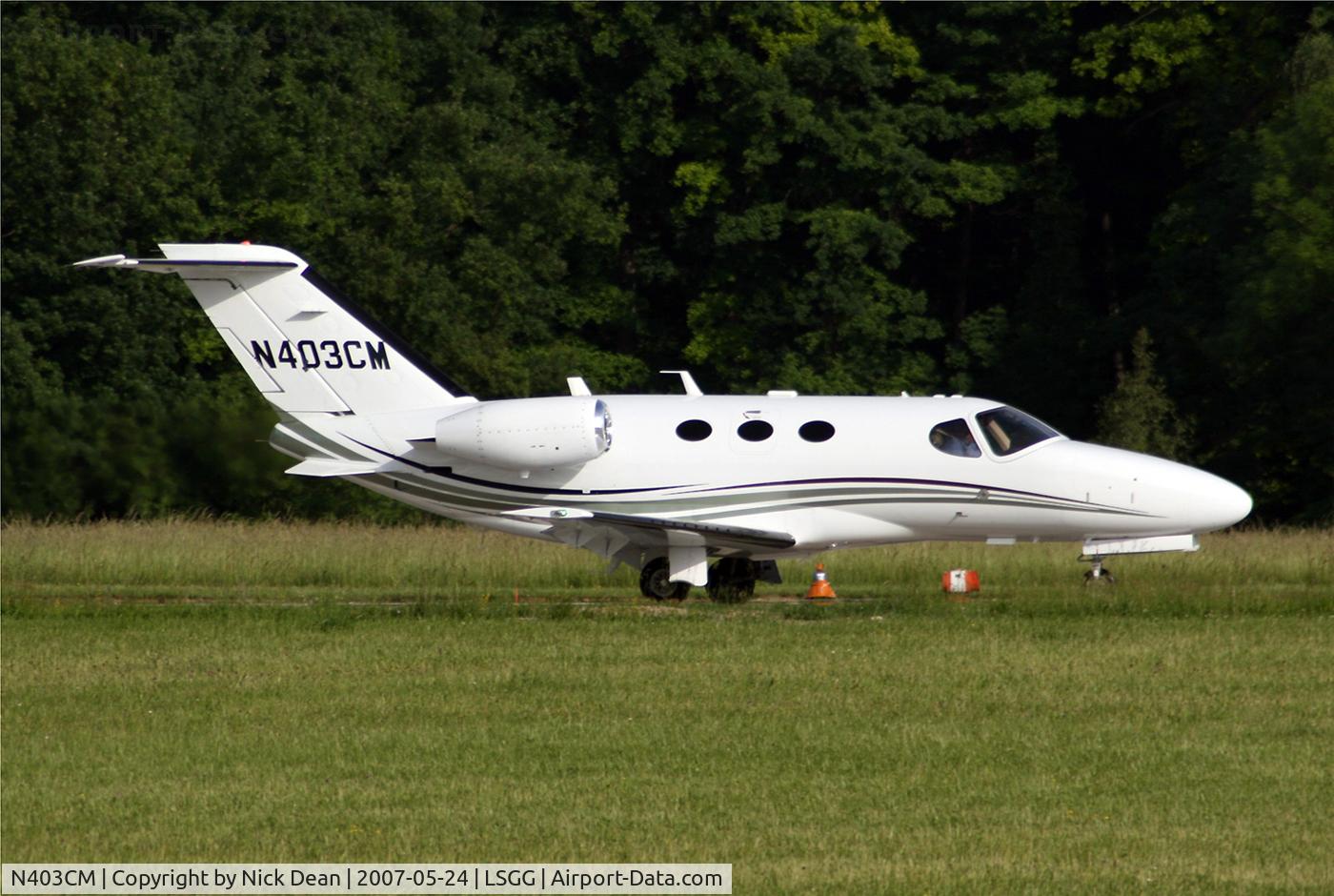 N403CM, 2006 Cessna 510 Citation Mustang C/N 510-0003, LSGG