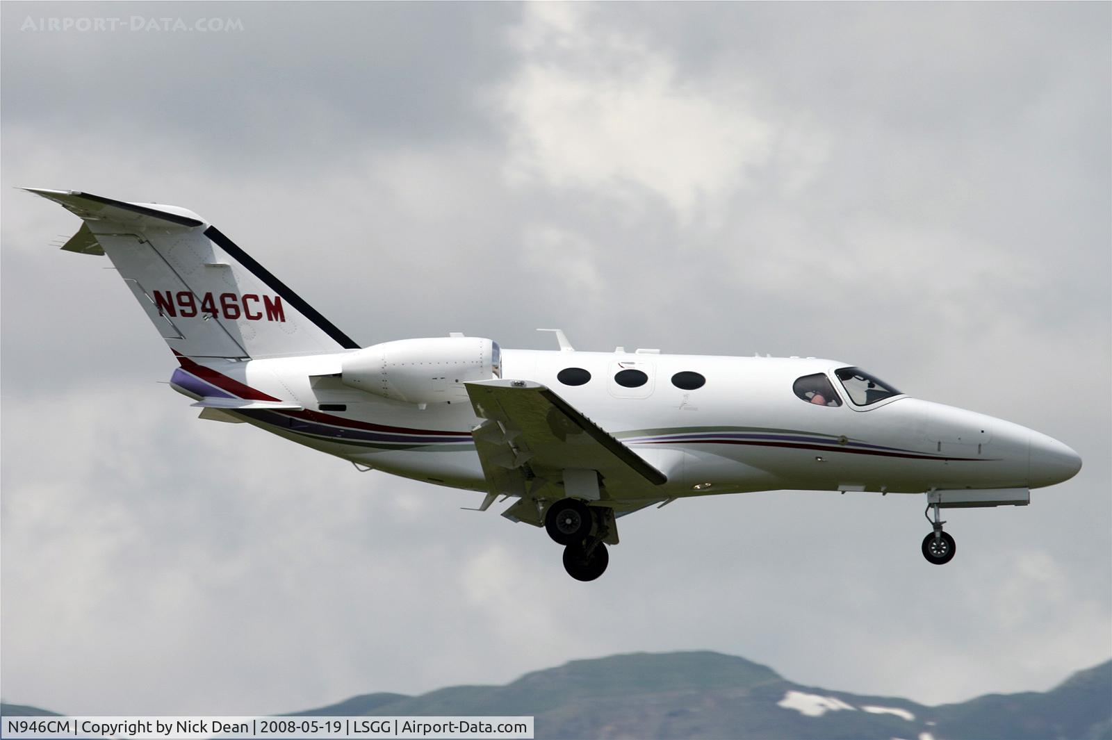 N946CM, 2007 Cessna 510 Citation Mustang C/N 510-0046, LSGG