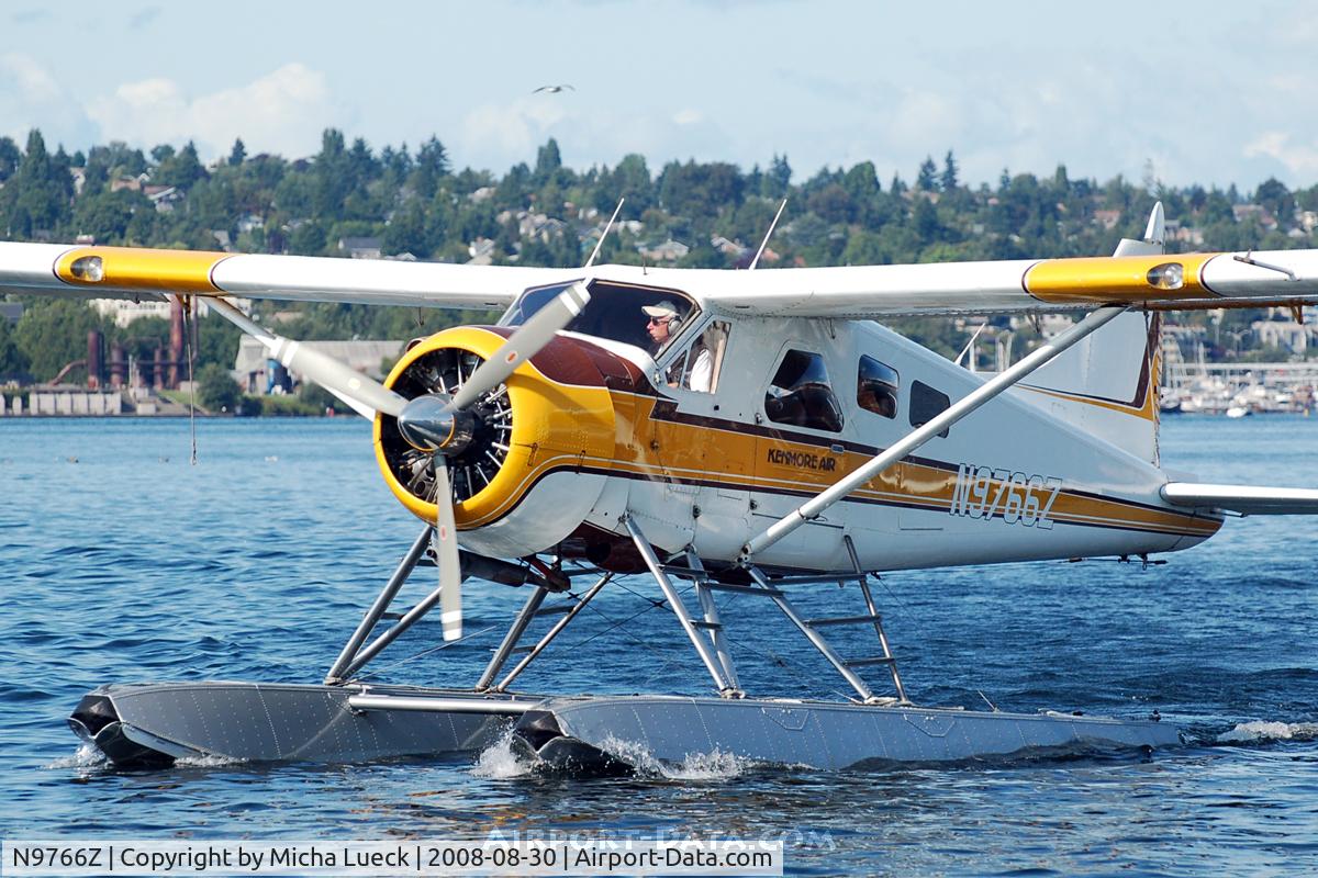 N9766Z, 1953 De Havilland Canada U-6A Beaver C/N 504, At Lake Washington, Seattle, WA