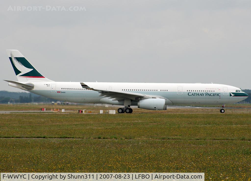 F-WWYC, 2007 Airbus A330-342X C/N 855, C/n 855 - To be B-LAF