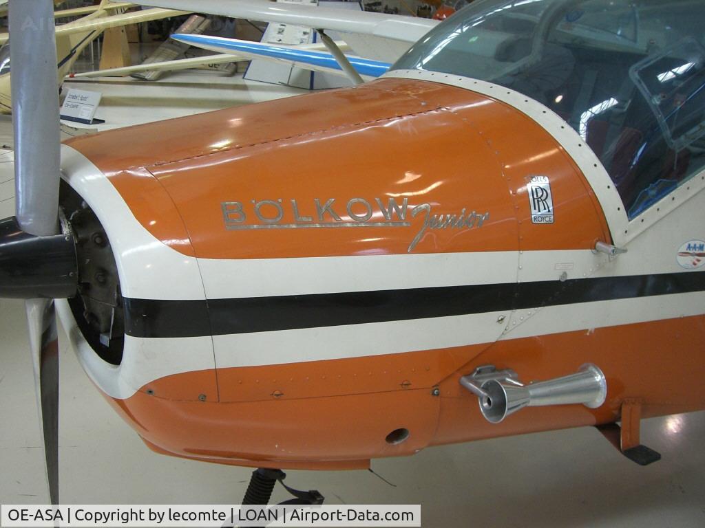 OE-ASA, 1969 Bolkow Bo-208C Junior C/N 698, small two-seater