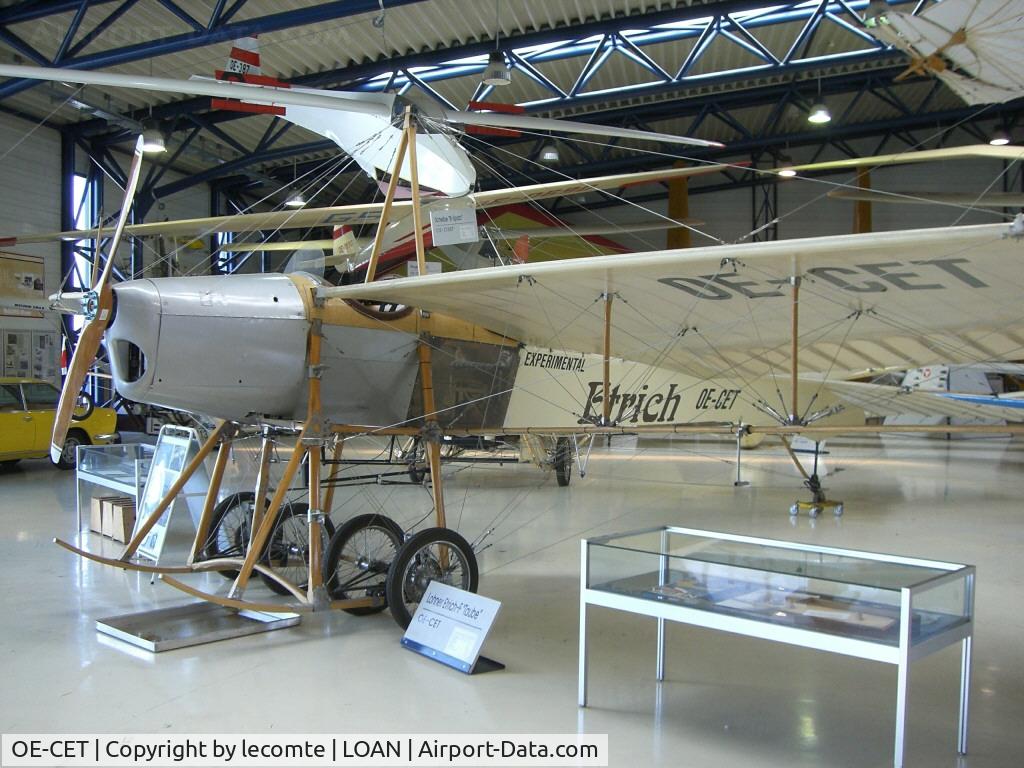 OE-CET, Etrich Taube C/N 1, one of only two flyable Lohner-Etrich-F Taube
