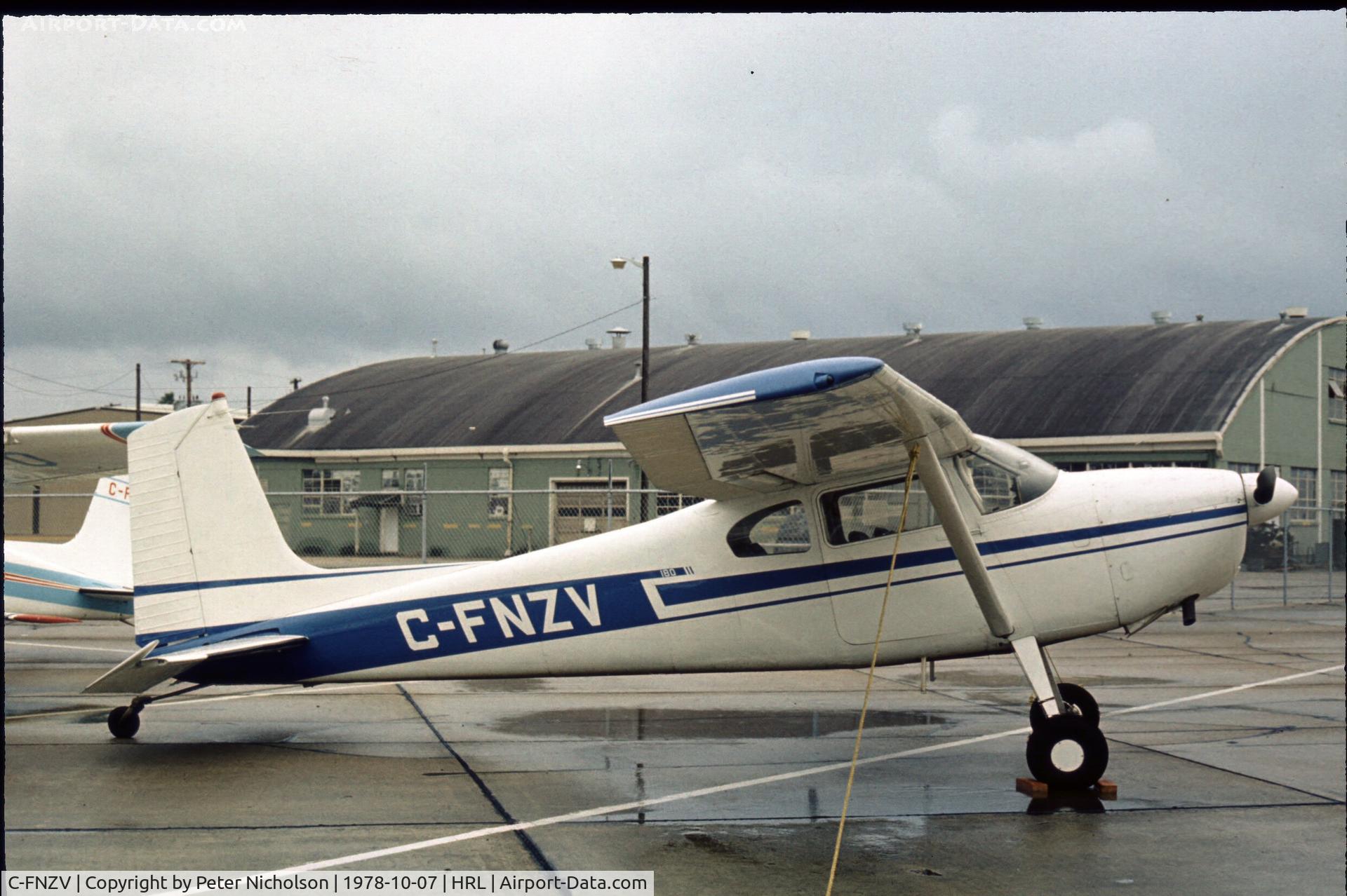 C-FNZV, 1962 Cessna 180E C/N 18051112, A Canadian visitor to the Confederate Air Force 1978 Airshow at Harlingen.
