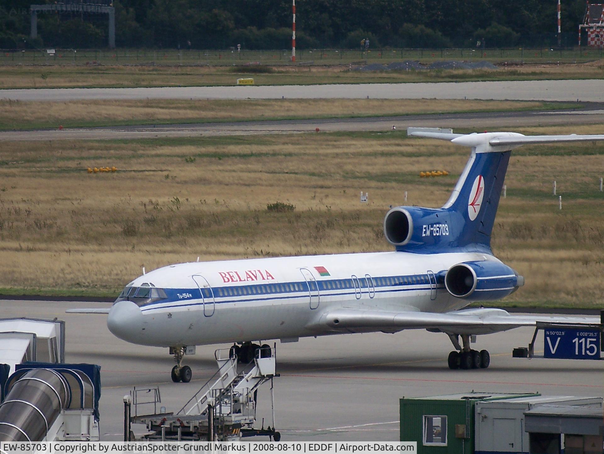 EW-85703, 1991 Tupolev Tu-154M C/N 91A878, Belavia Airlines
