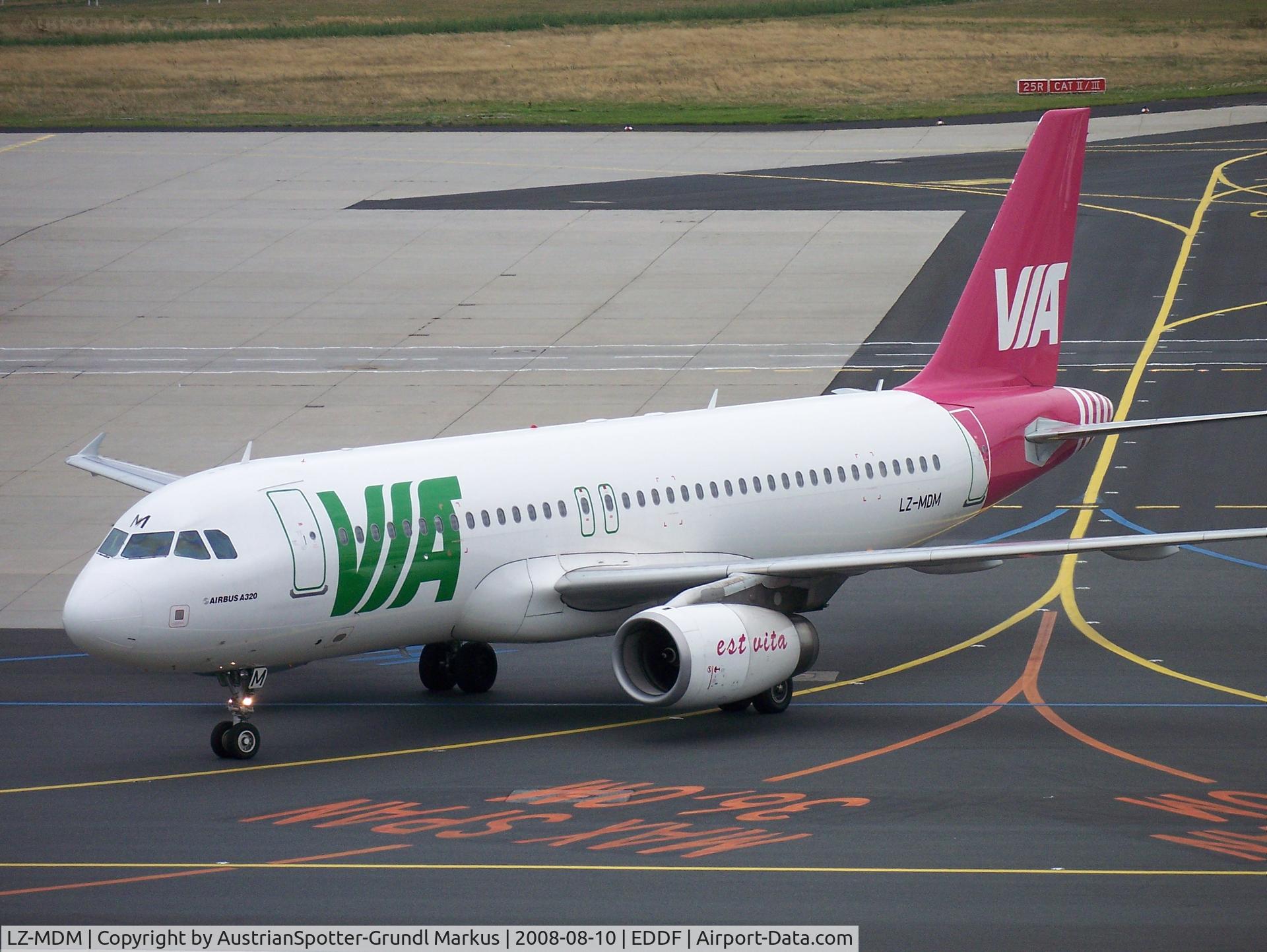 LZ-MDM, 2006 Airbus A320-214 C/N 2804, VIA_Bulgarian Airlines