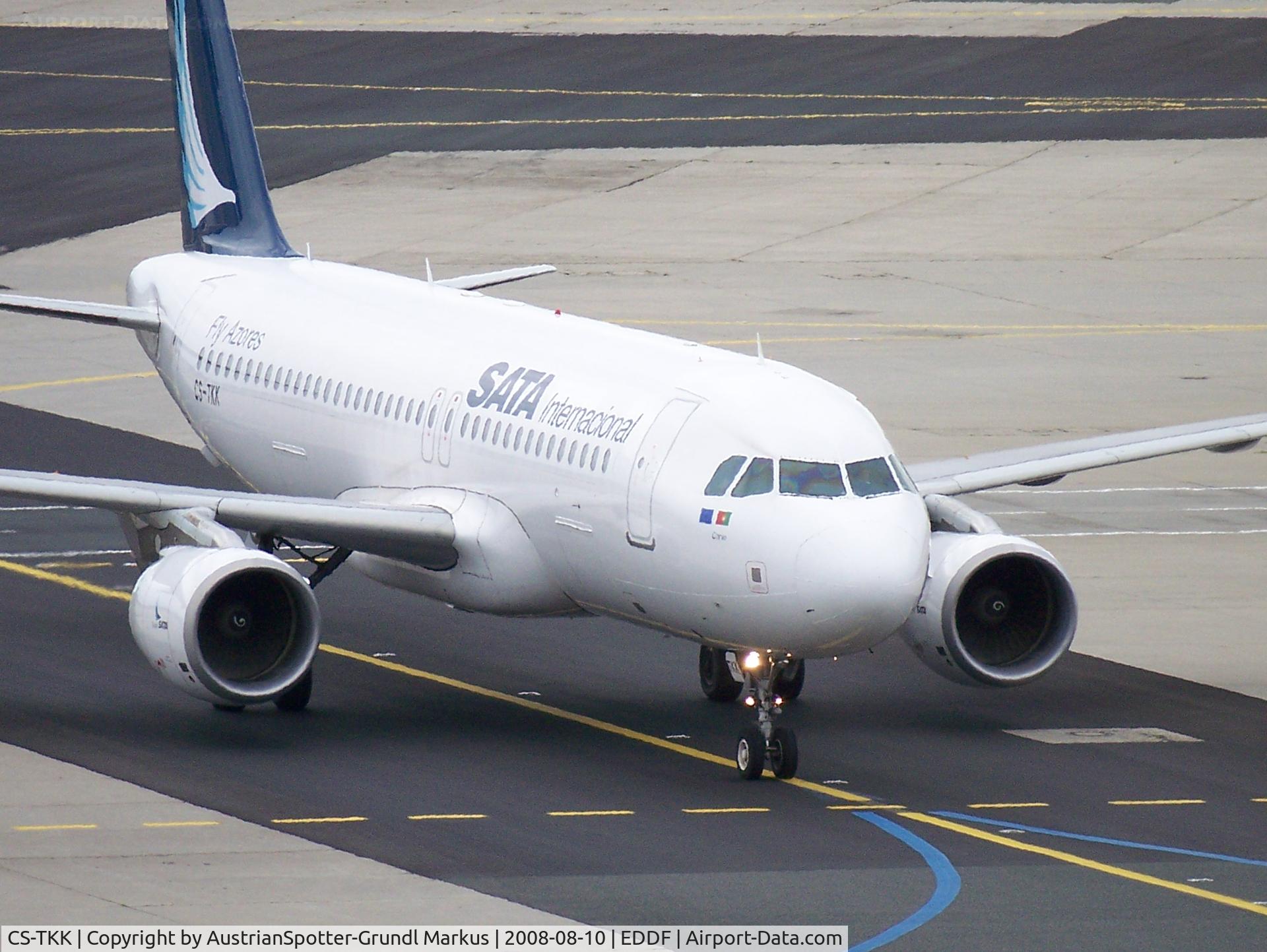 CS-TKK, 2005 Airbus A320-214 C/N 2390, SATA International Airlines