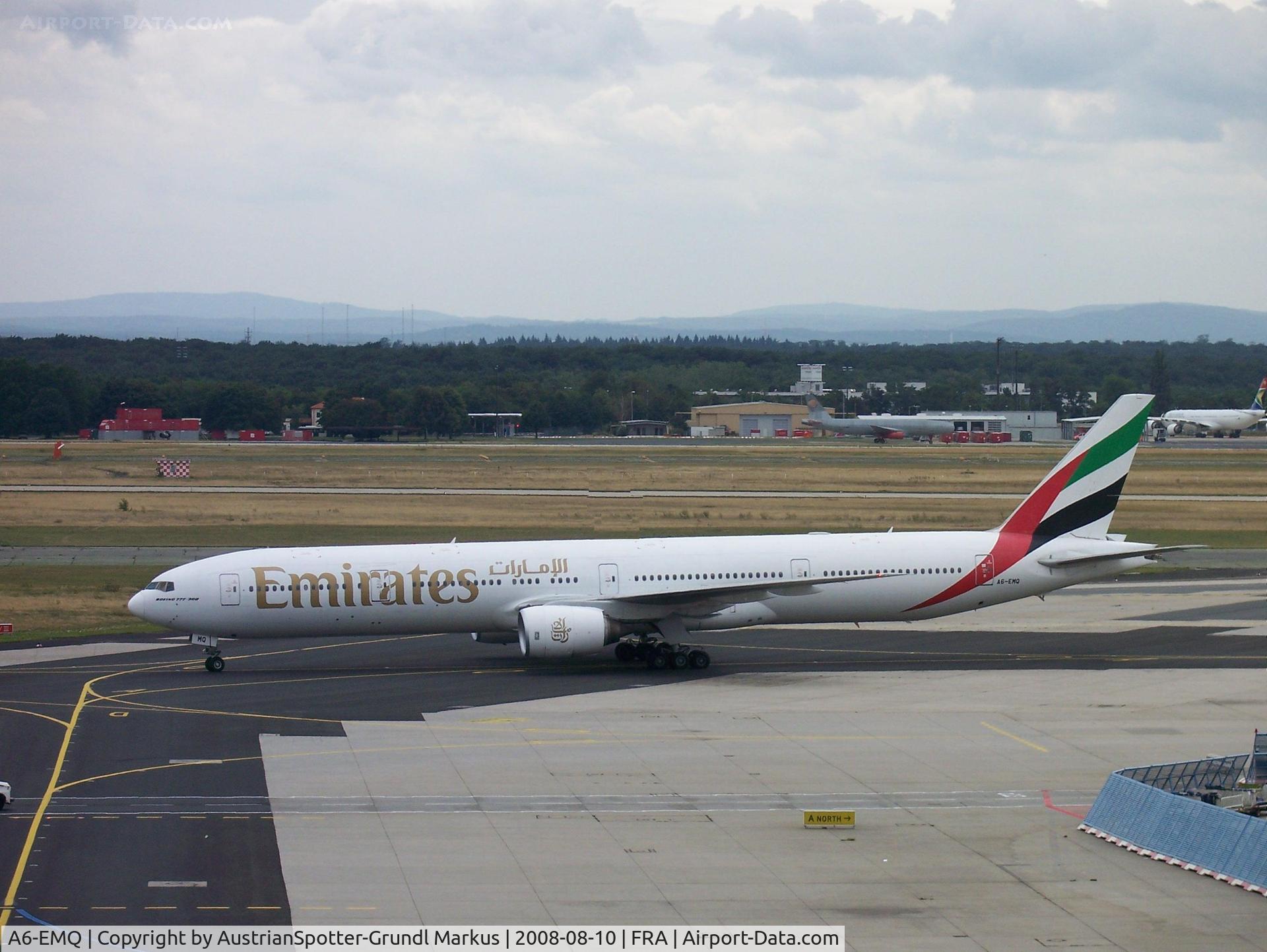 A6-EMQ, 2002 Boeing 777-31H C/N 32697, Emirates