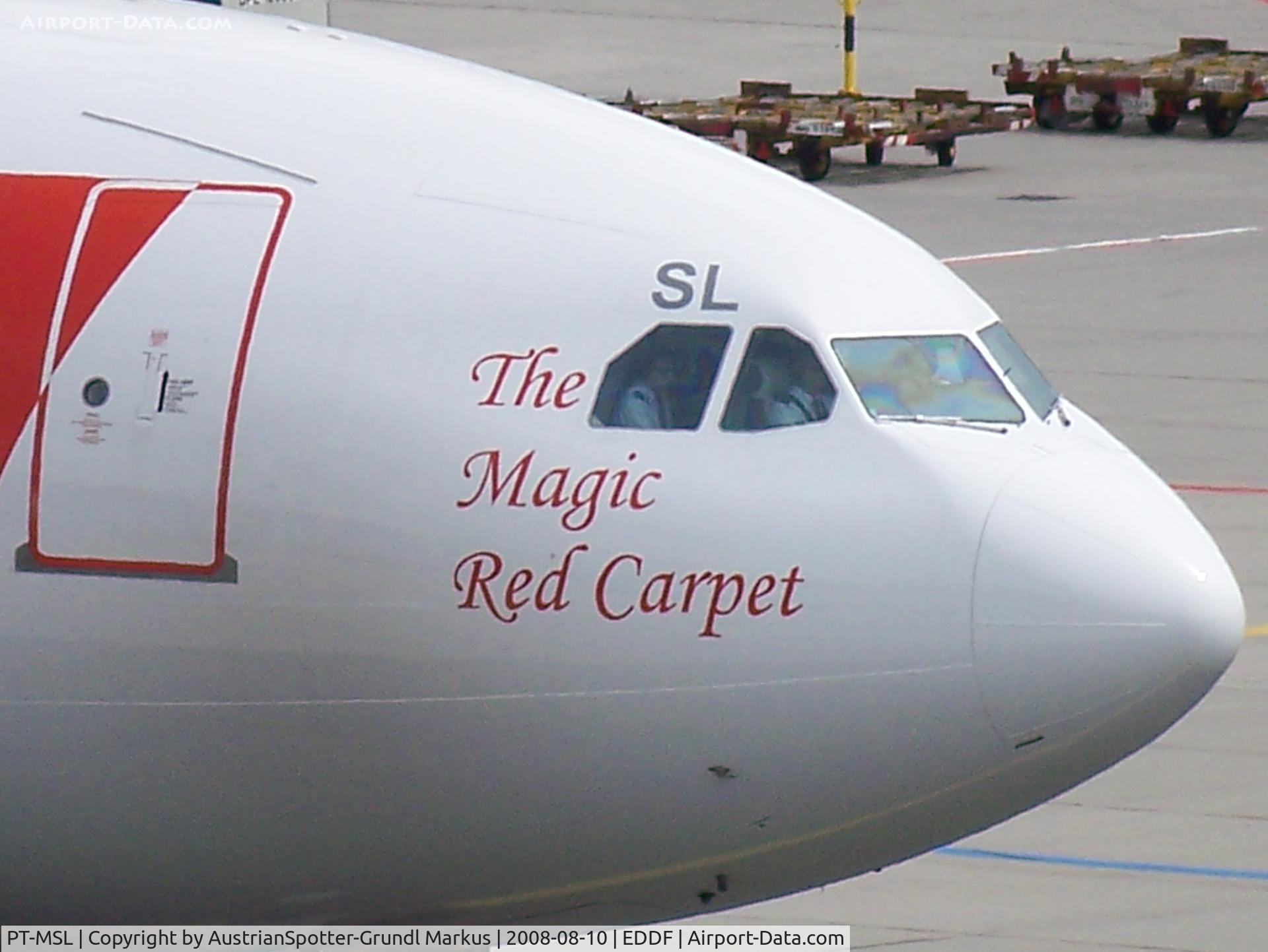 PT-MSL, 2003 Airbus A340-541 C/N 464, Airbus A 340-541
