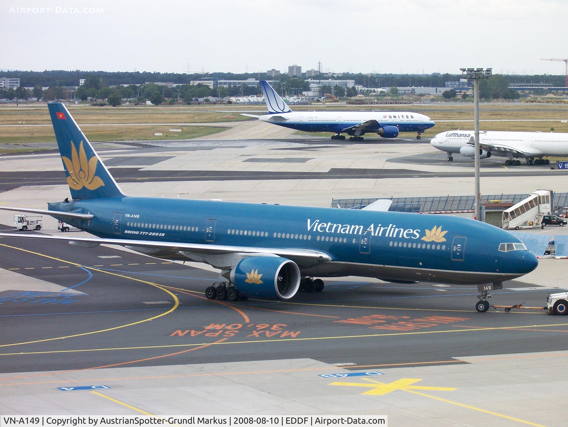 VN-A149, 2005 Boeing 777-2Q8/ER C/N 32716, Vietnam Airlines