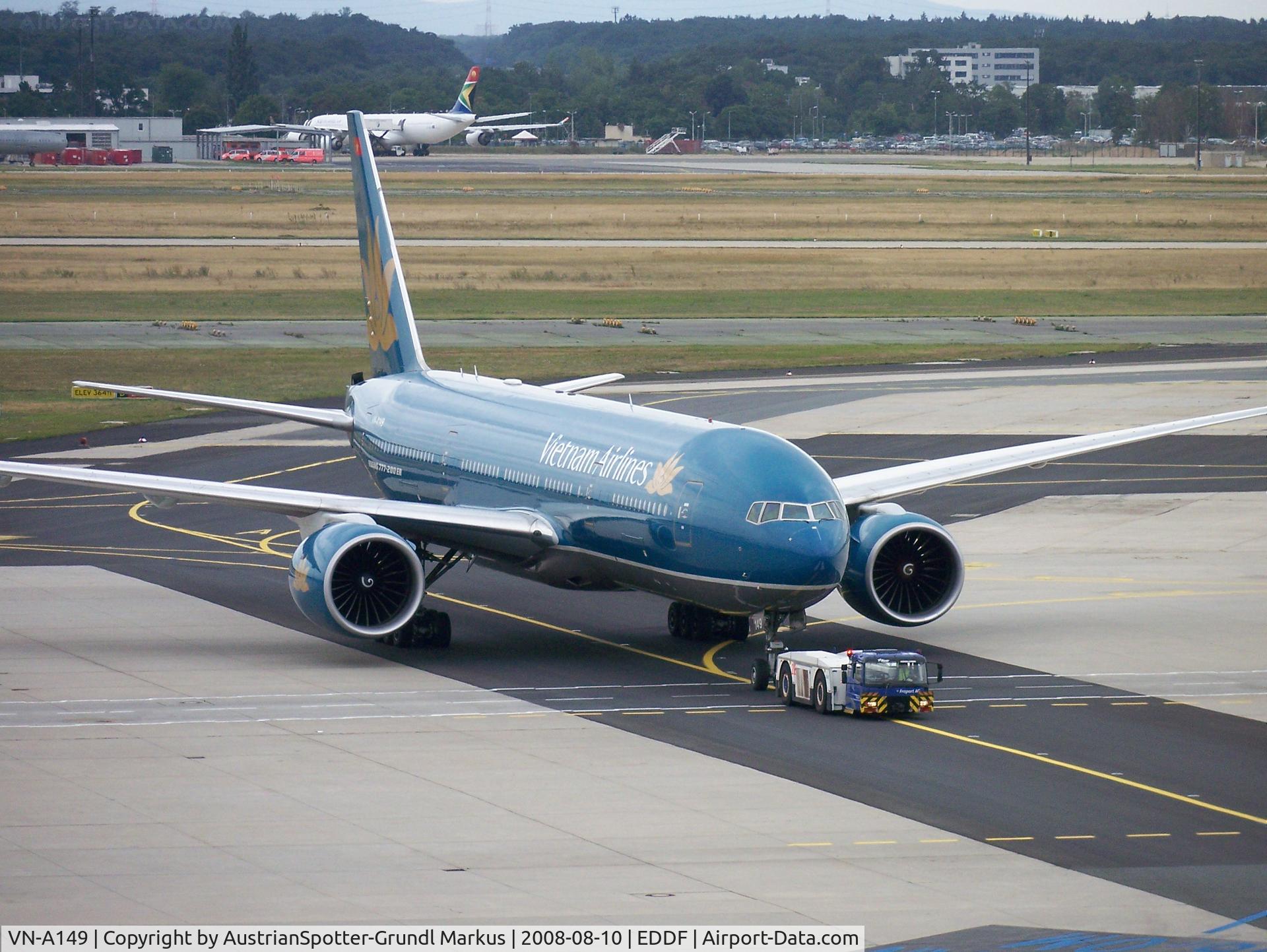 VN-A149, 2005 Boeing 777-2Q8/ER C/N 32716, Vietnam Airlines