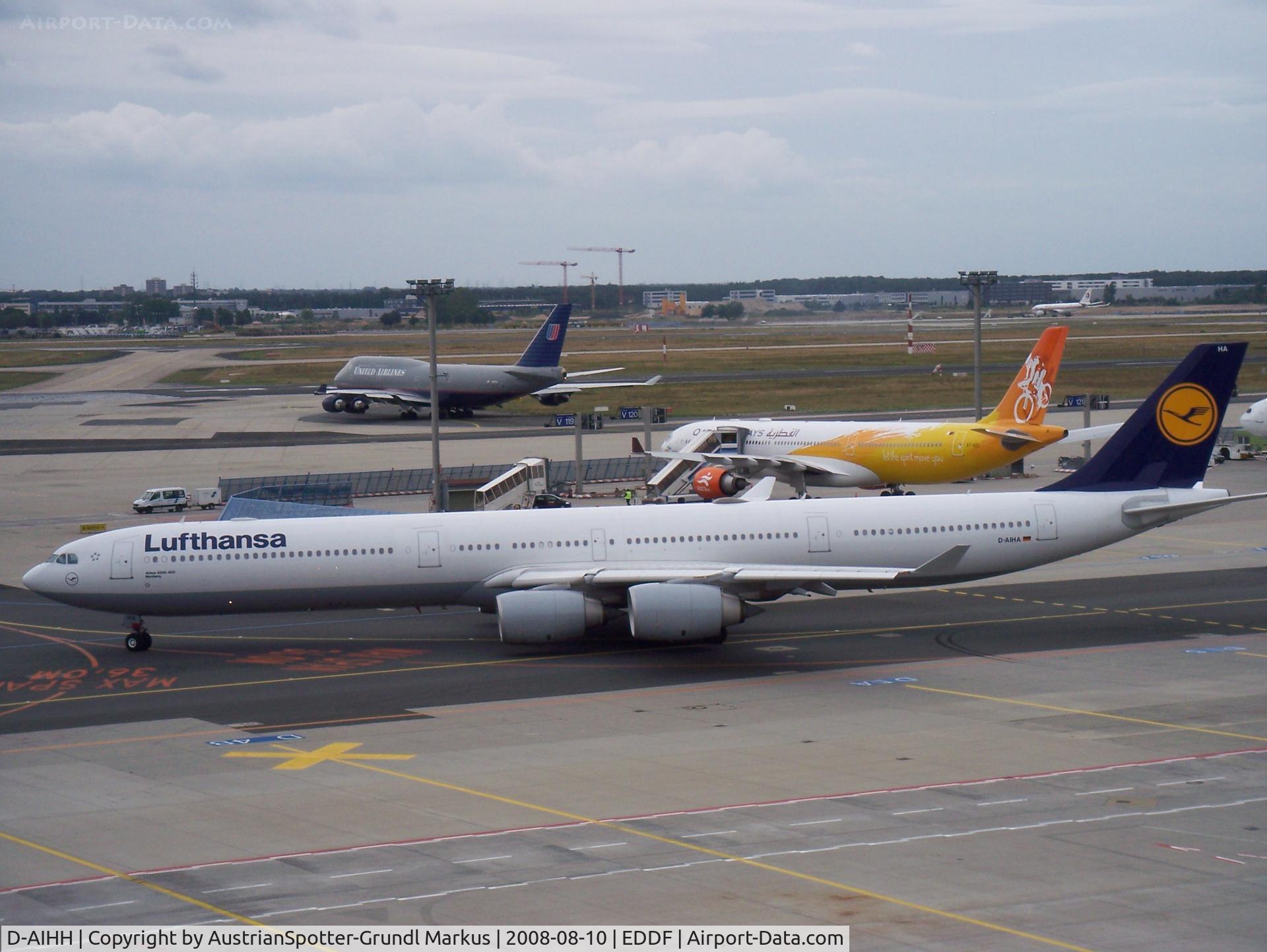 D-AIHH, 2004 Airbus A340-642 C/N 566, Lufthansa