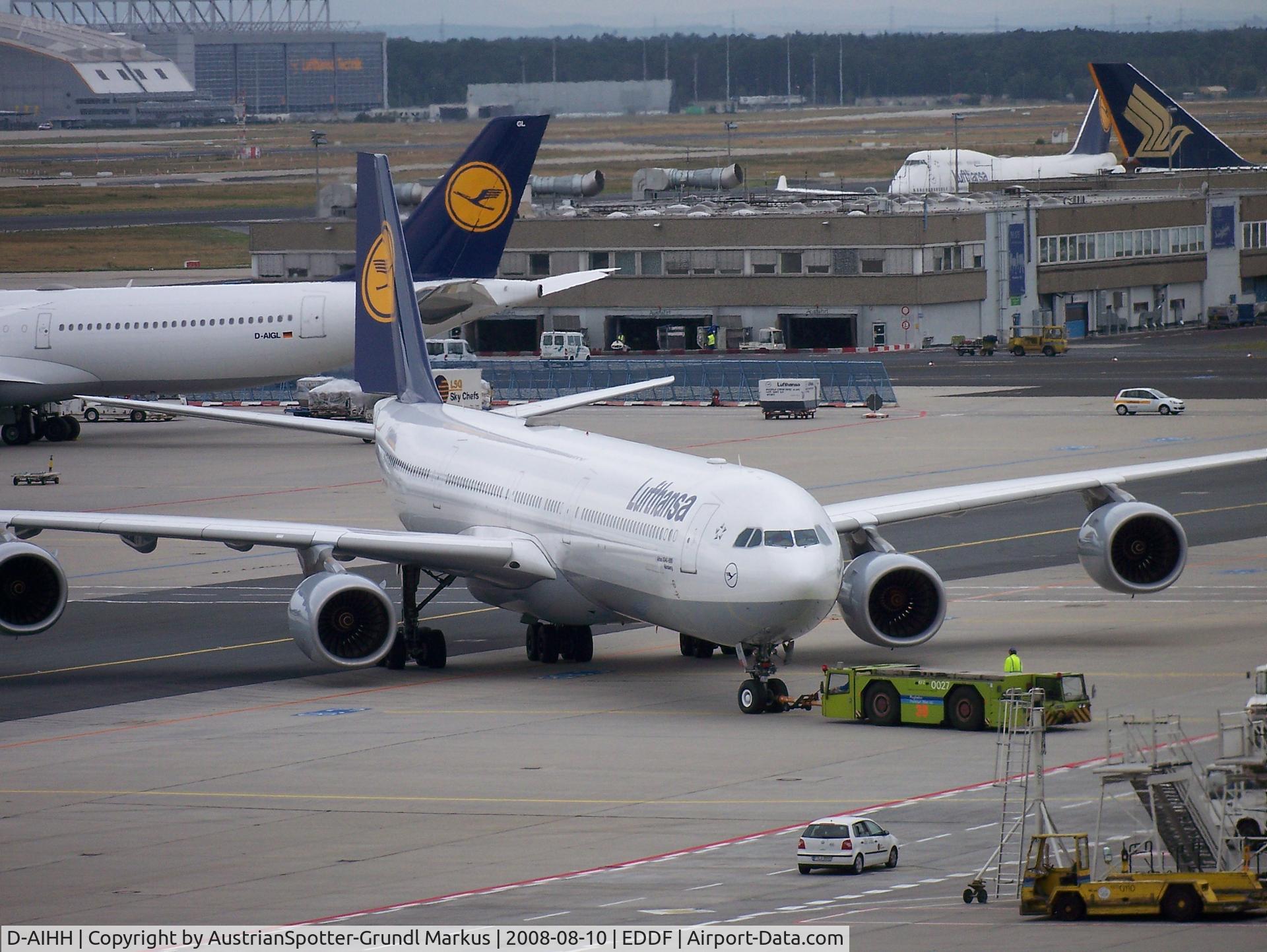 D-AIHH, 2004 Airbus A340-642 C/N 566, Lufthansa