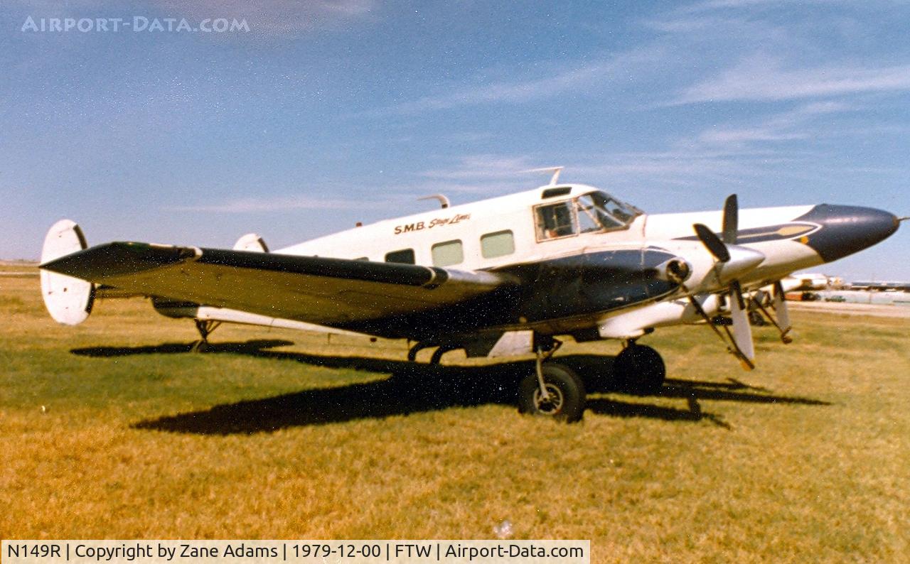 N149R, Beech E18S C/N BA414, SMB Stage Lines at Meacham Field