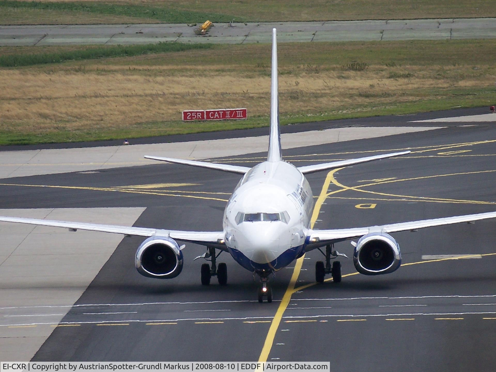 EI-CXR, 1989 Boeing 737-329 C/N 24355/1709, Transaero