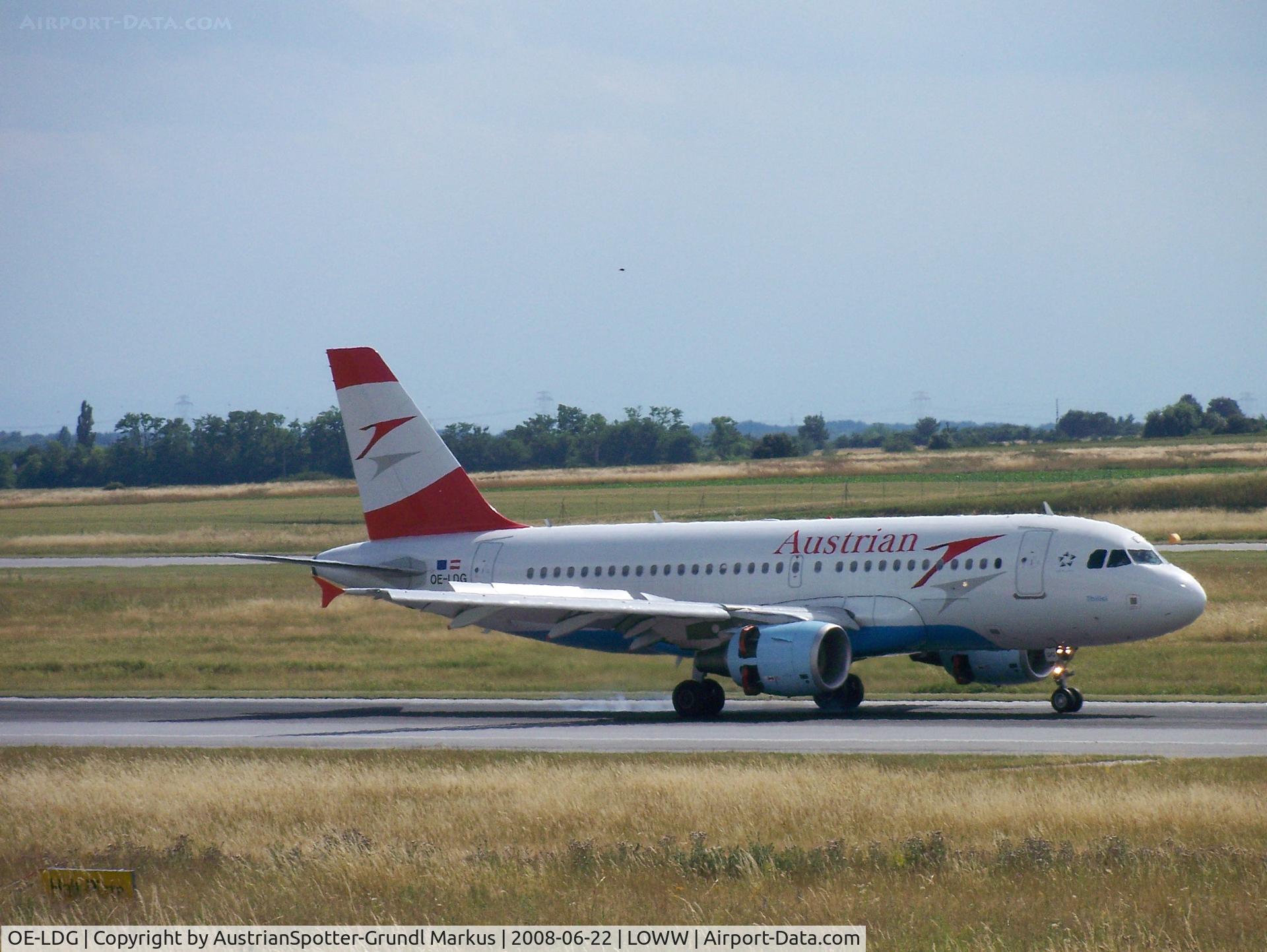 OE-LDG, 2006 Airbus A319-112 C/N 2652, Austrian