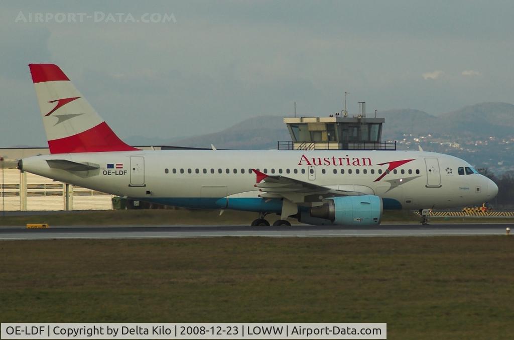 OE-LDF, 2005 Airbus A319-112 C/N 2547, AUSTRIAN