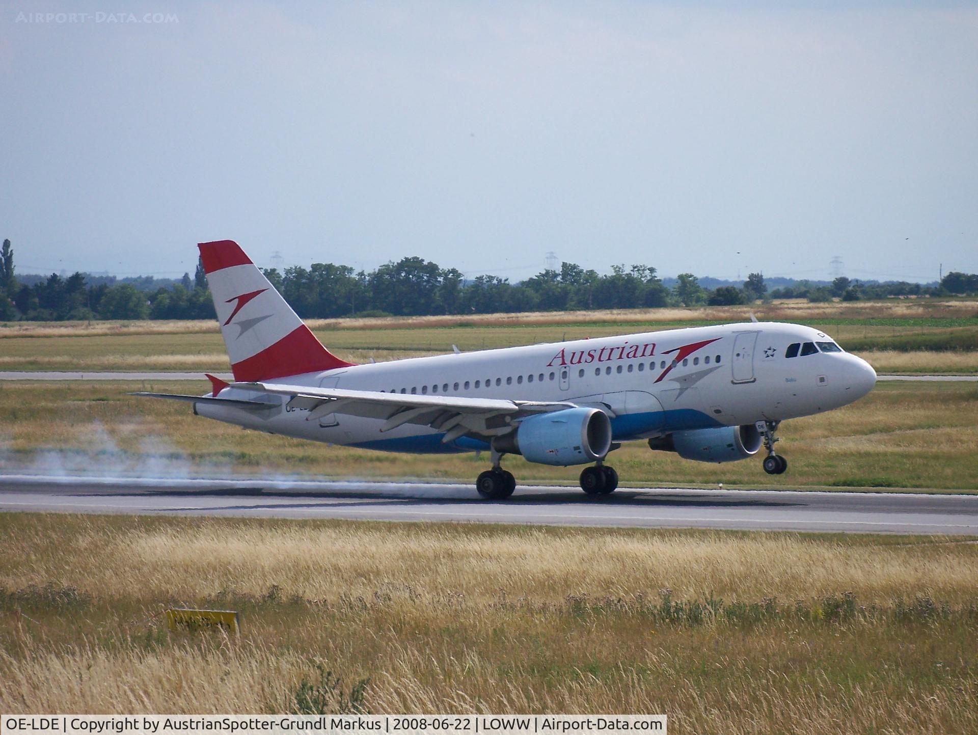 OE-LDE, 2005 Airbus A319-112 C/N 2494, Austrian