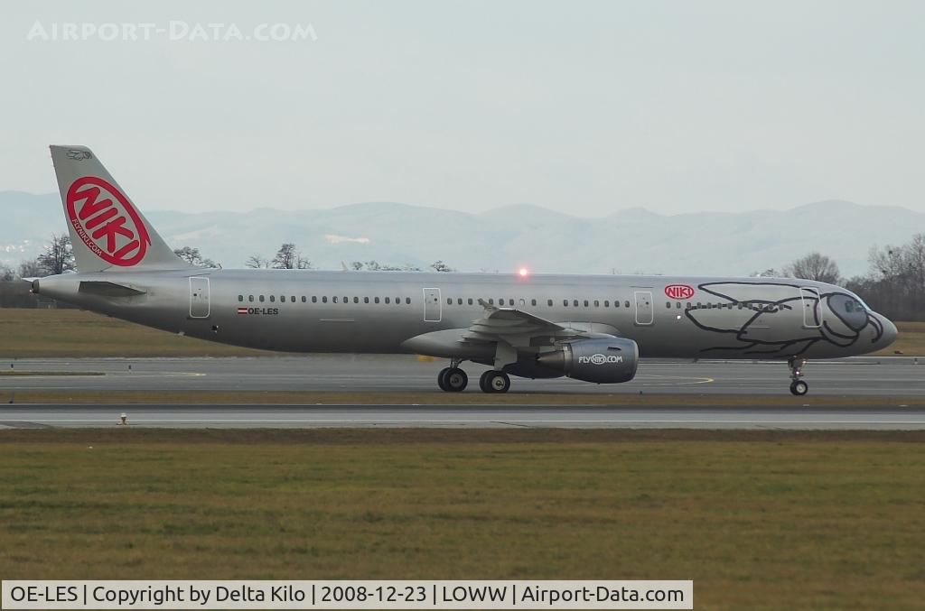 OE-LES, 2008 Airbus A321-211 C/N 3504, NIKIS A321