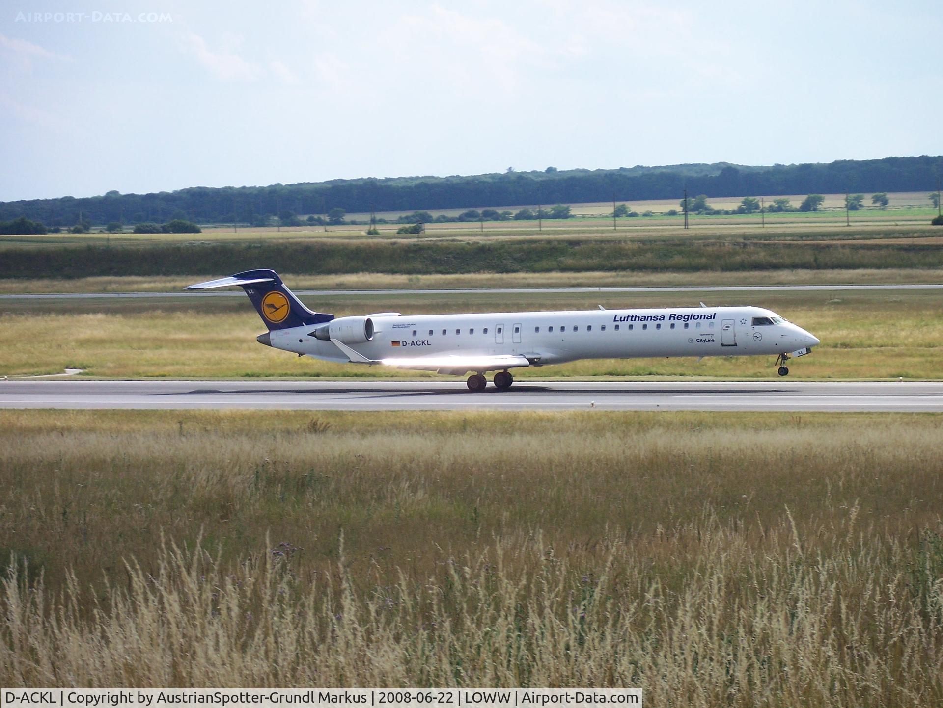 D-ACKL, 2006 Bombardier CRJ-900LR (CL-600-2D24) C/N 15095, Lufthansa Regional