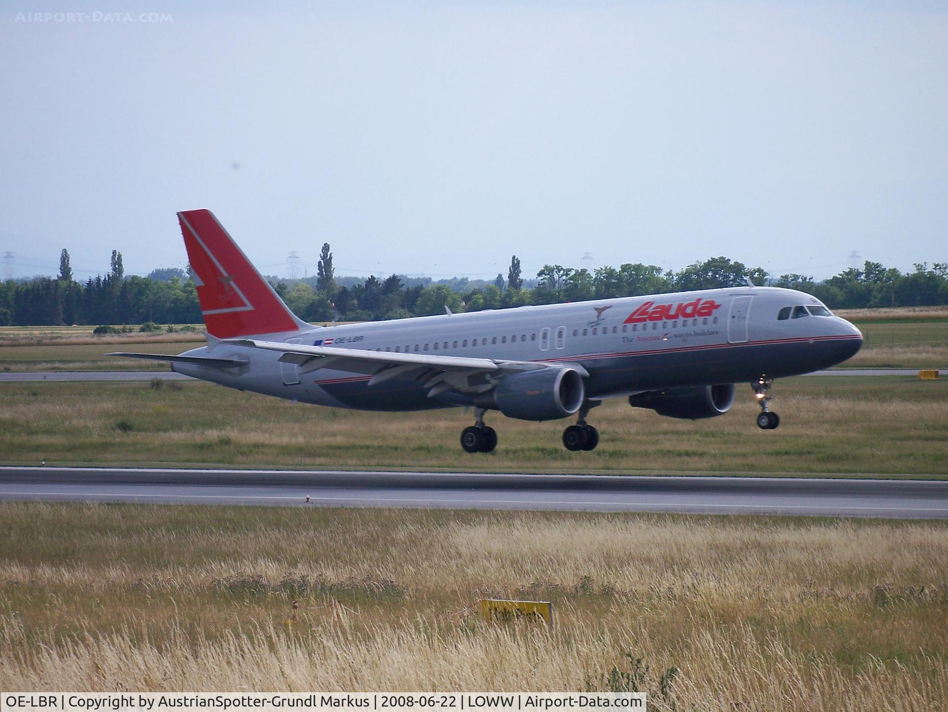 OE-LBR, 2000 Airbus A320-214 C/N 1150, Lauda Air