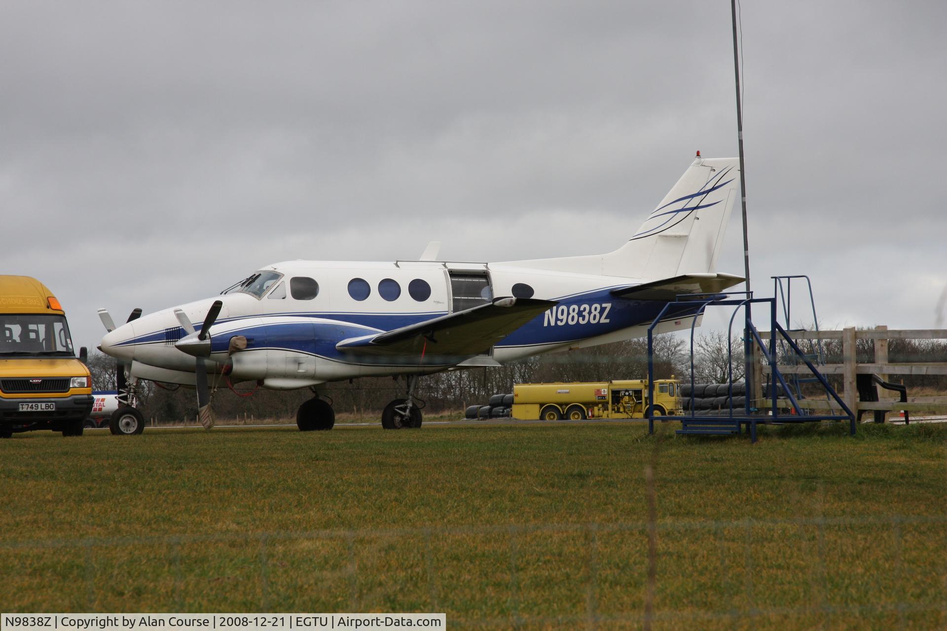 N9838Z, 1969 Beech B90 King Air C/N LJ-435, At Dunkeswell Aerodrome, Devon England