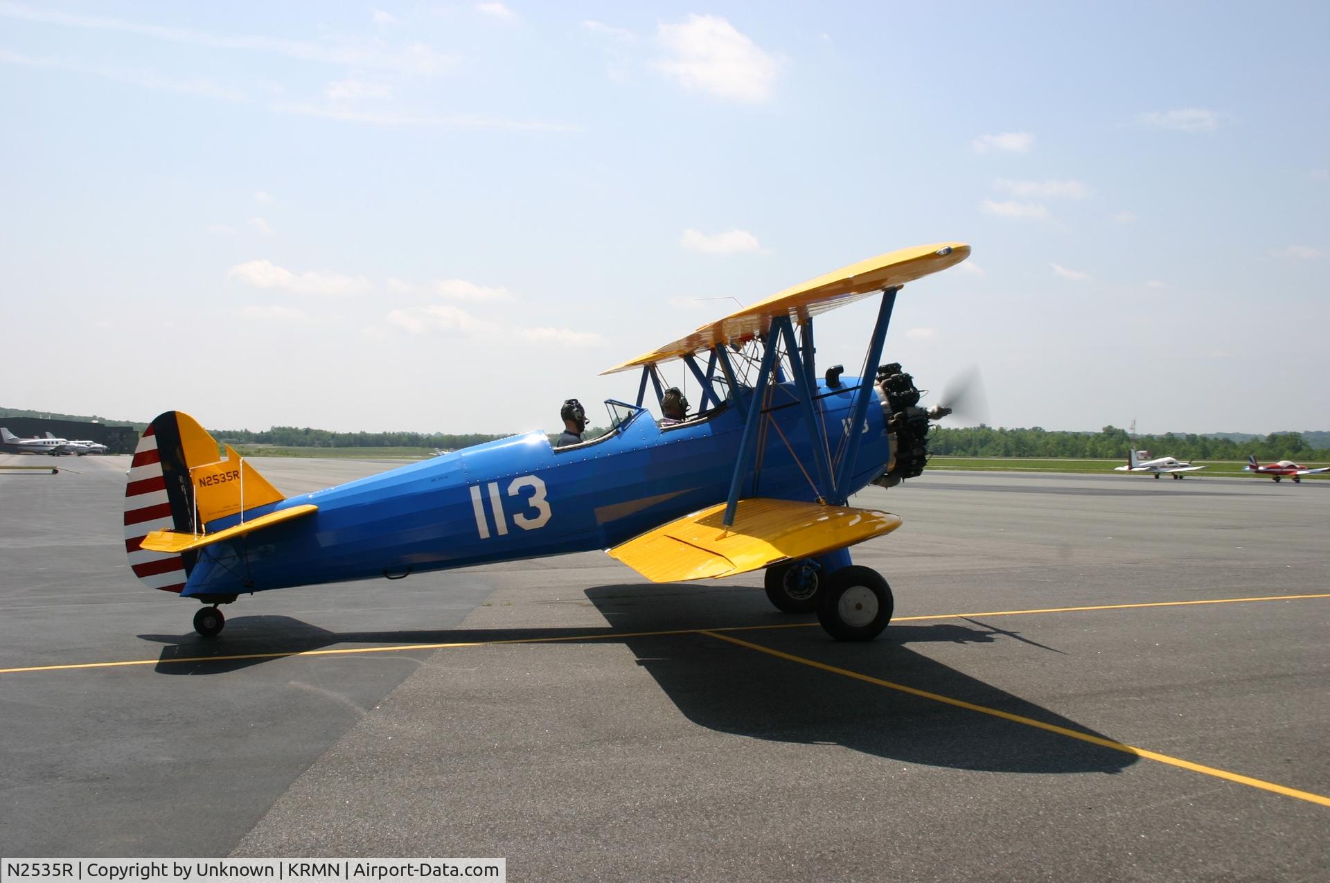 N2535R, 1940 Boeing A75N1(PT17) C/N 75-485, N2535R