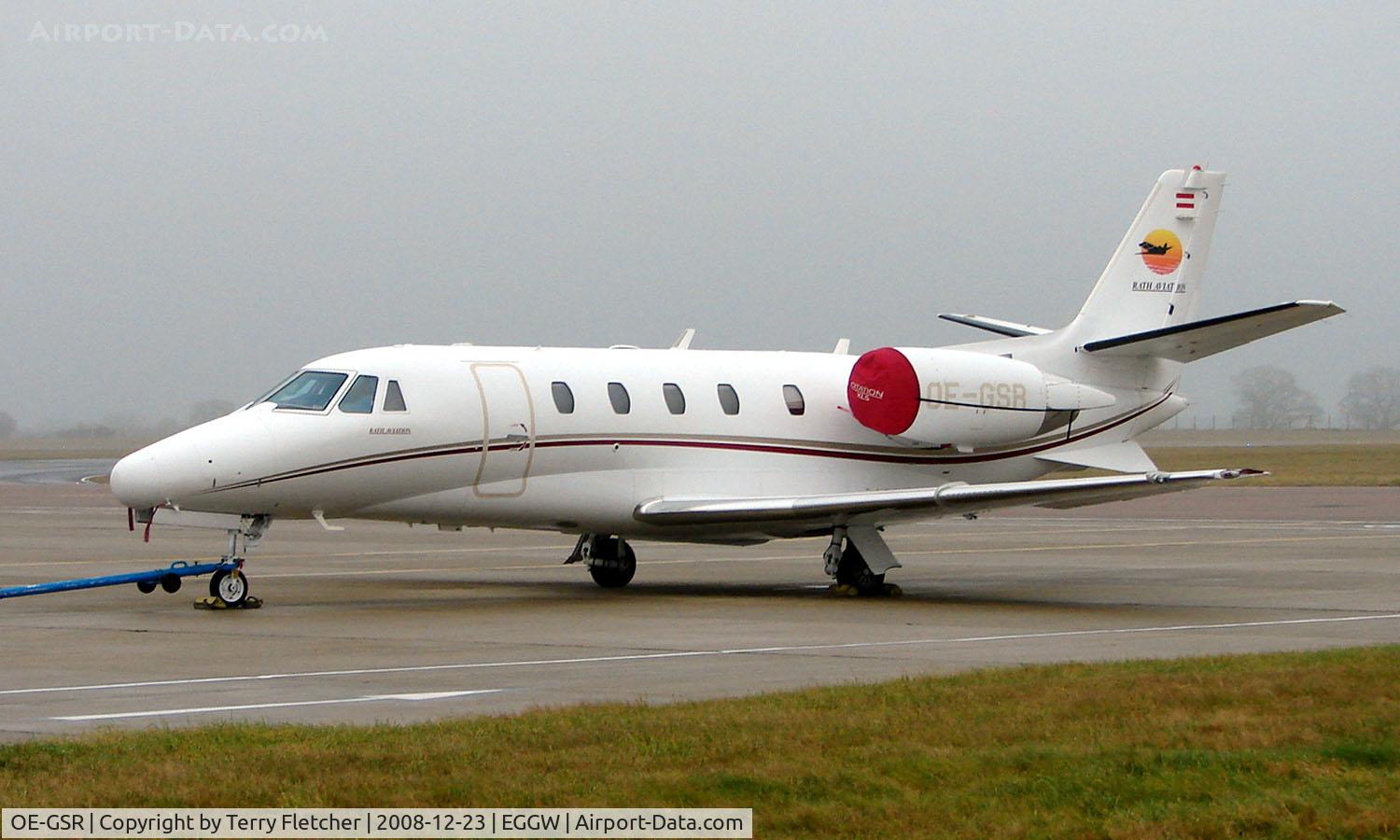 OE-GSR, 2007 Cessna 560XLS Citation Excel C/N 560-5695, Austrian Citation 560XL at Luton
