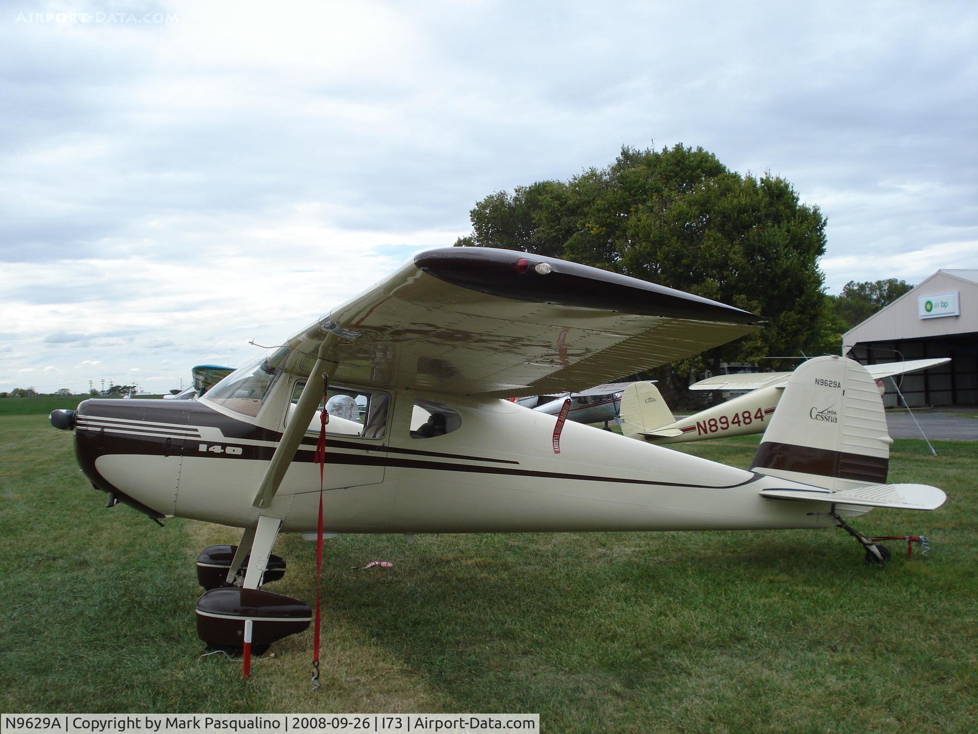 N9629A, 1950 Cessna 140A C/N 15350, Cessna 140A