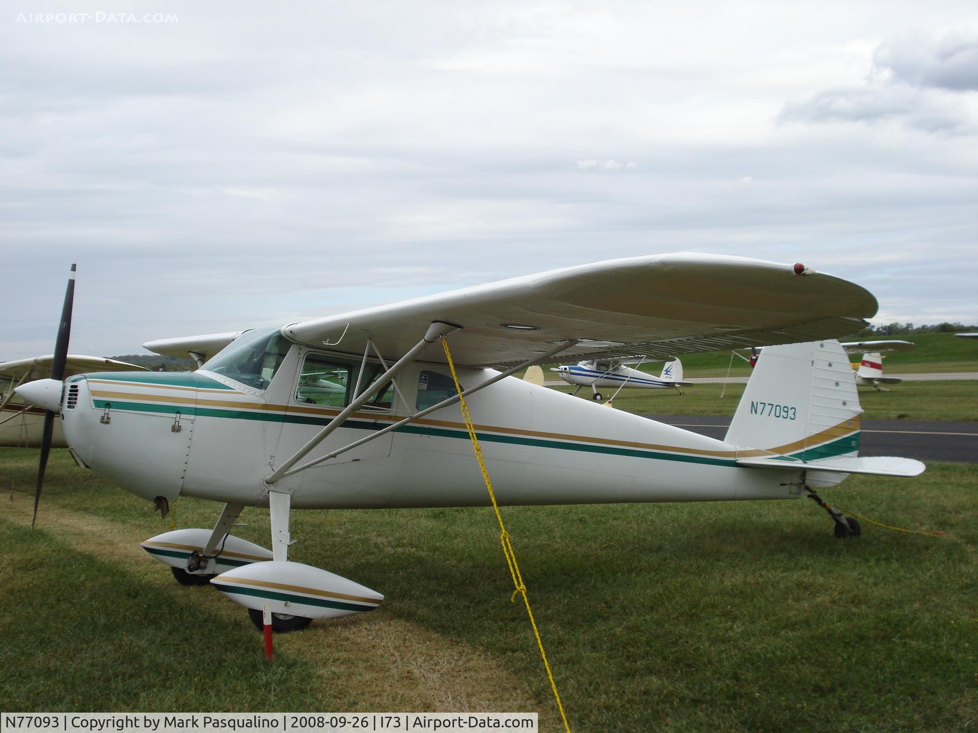 N77093, 1946 Cessna 140 C/N 11551, Cessna 140