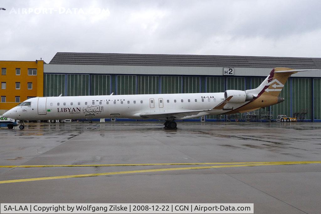5A-LAA, 2007 Bombardier CRJ-900ER (CL-600-2D24) C/N 15120, visitor