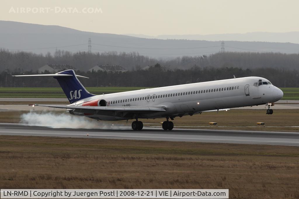 LN-RMD, 1987 McDonnell Douglas MD-82 (DC-9-82) C/N 49555, MD-82