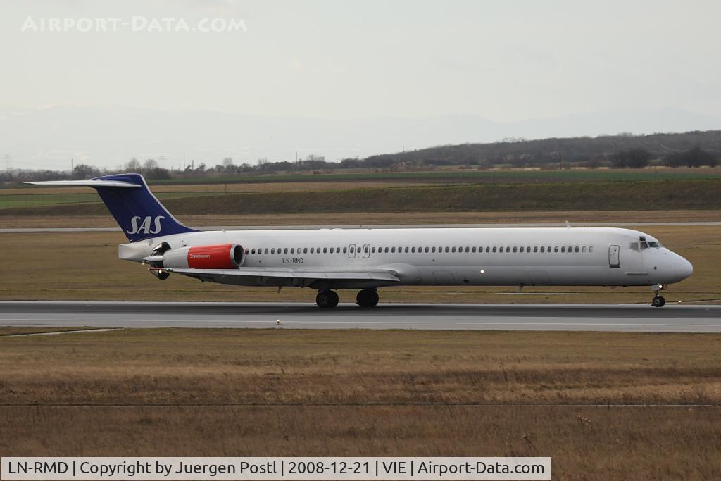 LN-RMD, 1987 McDonnell Douglas MD-82 (DC-9-82) C/N 49555, MD-82