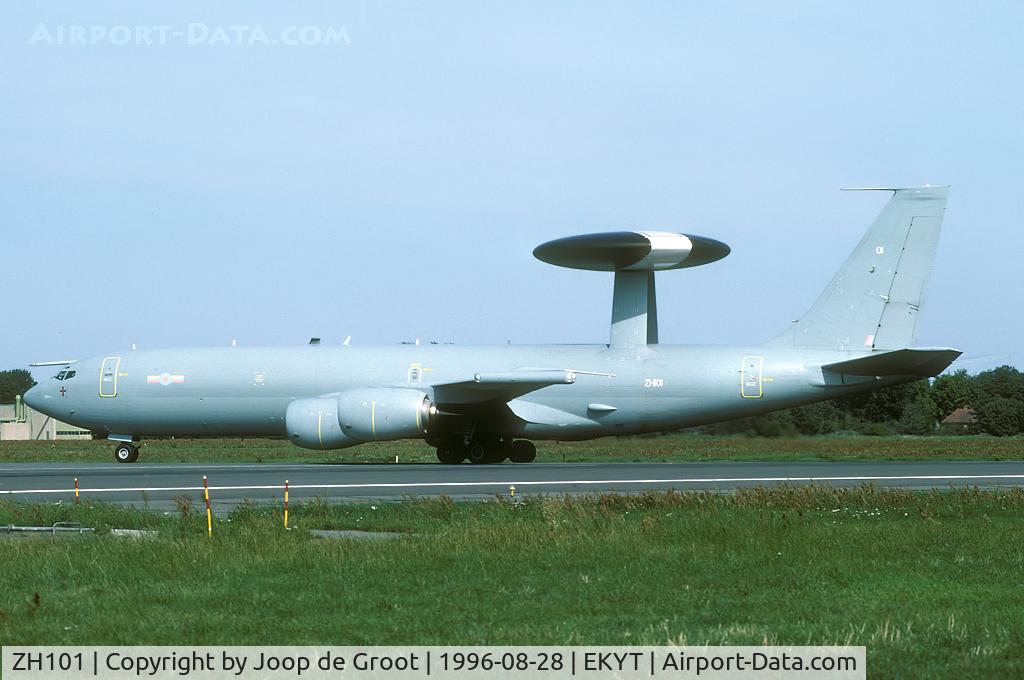 ZH101, 1989 Boeing E-3D Sentry AEW.1 C/N 24109, 8/23 Sq participated in the 1996 Tactical Fighter Weaponry. They were based at Aalborg.