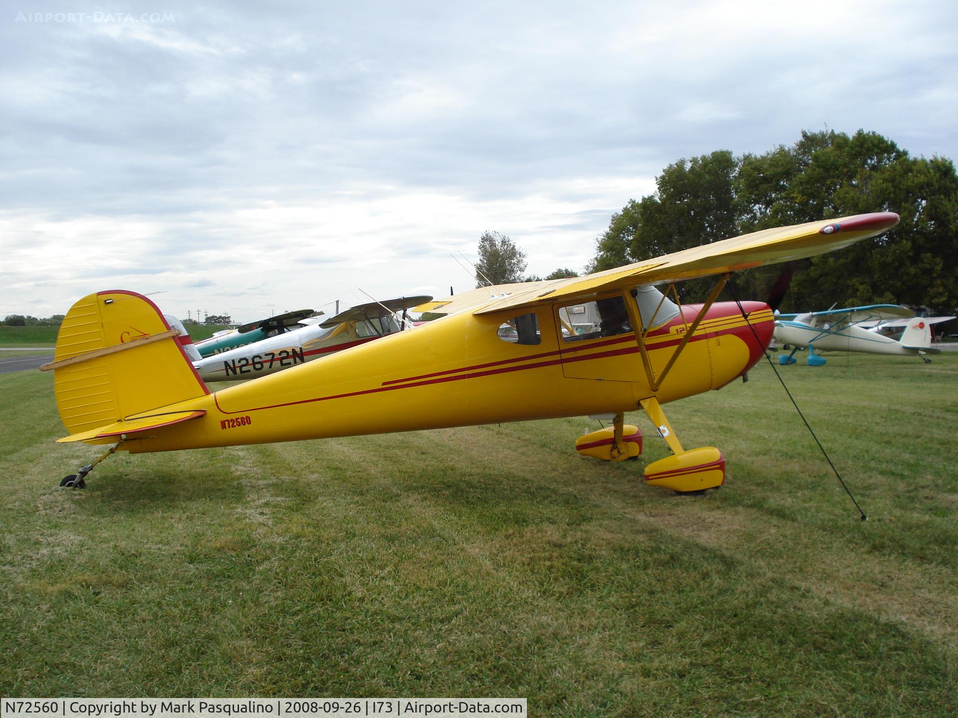 N72560, 1946 Cessna 120 C/N 9730, Cessna 120