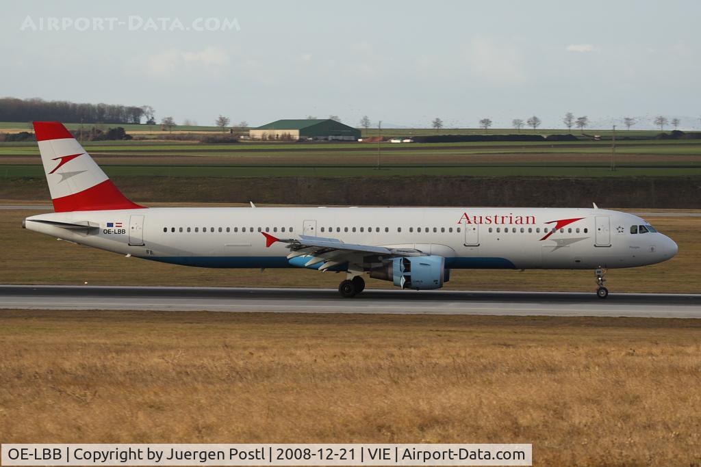 OE-LBB, 1995 Airbus A321-111 C/N 570, Airbus A321-111