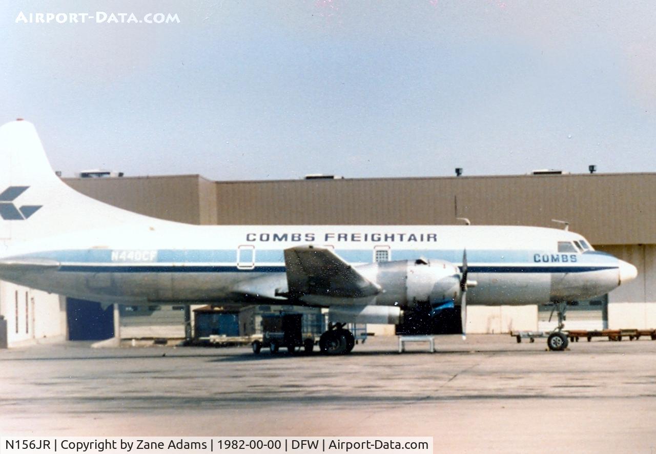 N156JR, 1954 Convair 340 C/N 200, Combs Freightair Convair 440 at DFW Registerd as N440CF - Some sources have this listed as CV-440 - JA5085, SE-CCP, N440CF and N156JR 