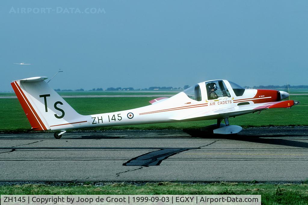 ZH145, Grob G-109B Vigilant T1 C/N 6526, The Vigilant motor gliders are being used for pupils training.