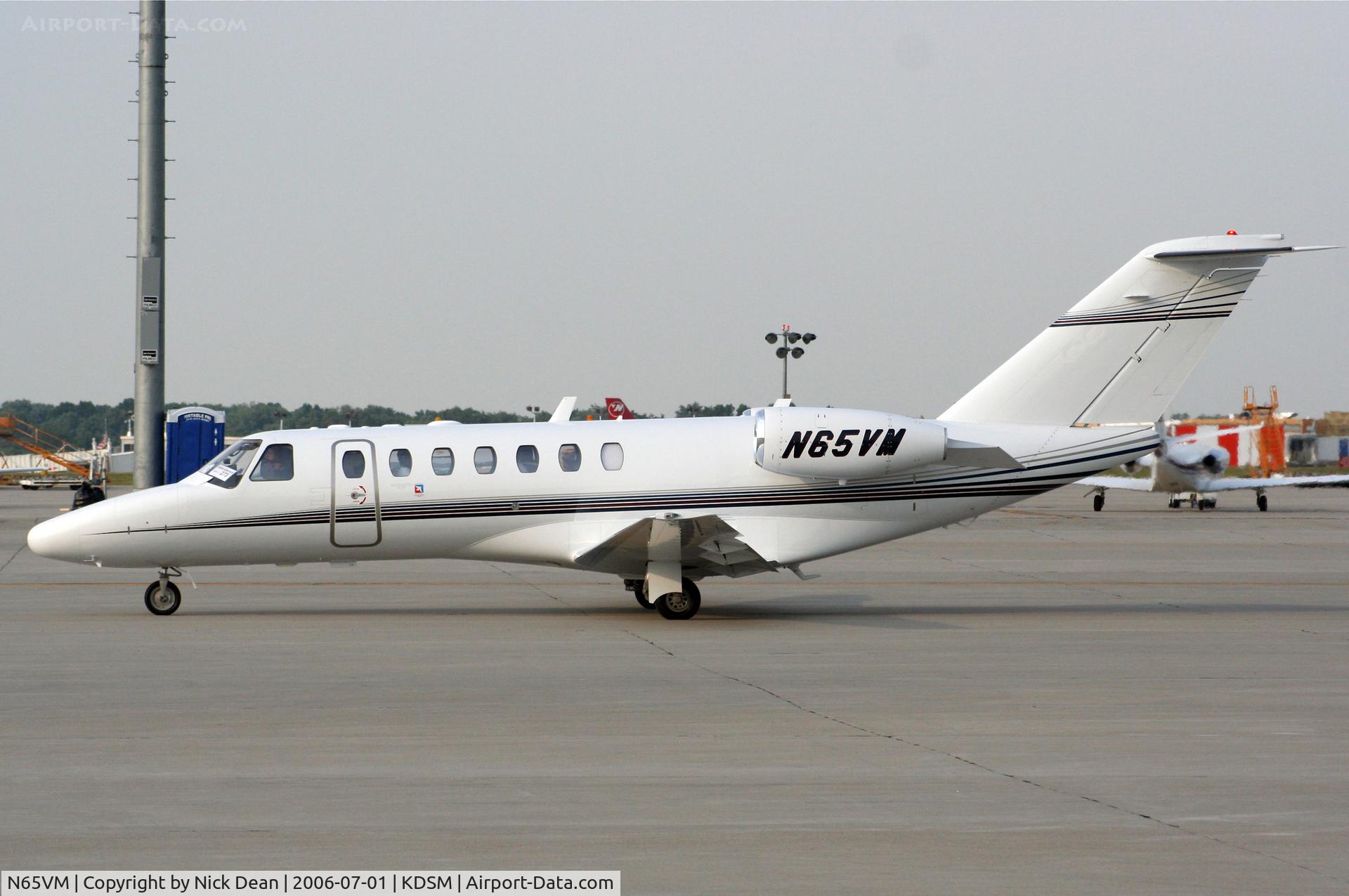 N65VM, 2005 Cessna 525B C/N 525B0034, KDSM