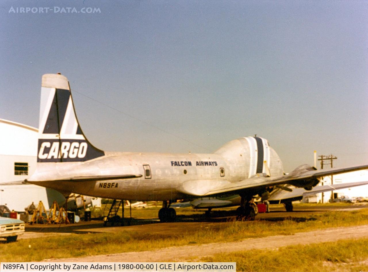 N89FA, 1944 Aviation Traders ATL-98 Carvair (C-54B) C/N 27249, Carvair at Gainesville, TX