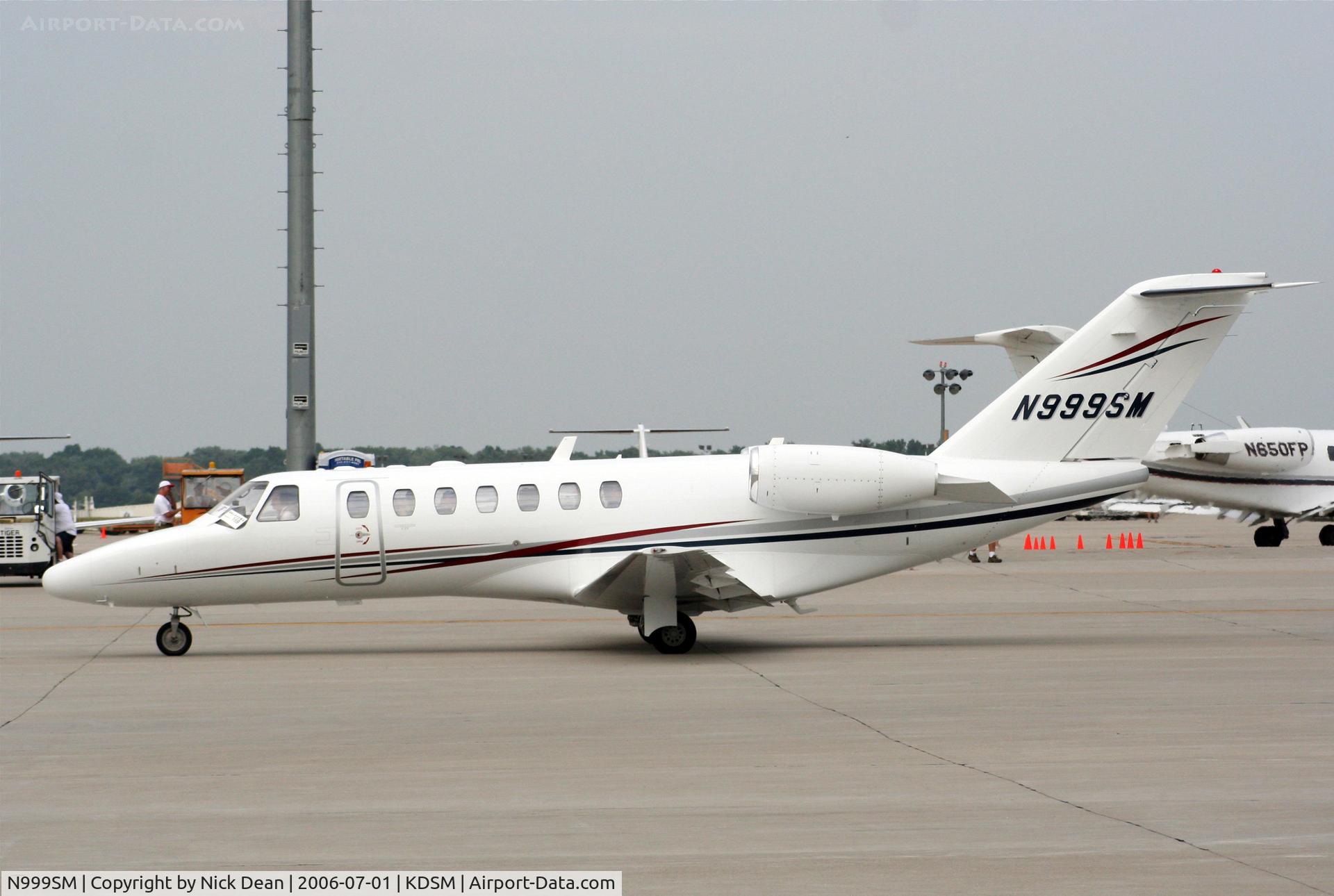 N999SM, 2005 Cessna 525B CitationJet CJ3 C/N 525B-0052, KDSM