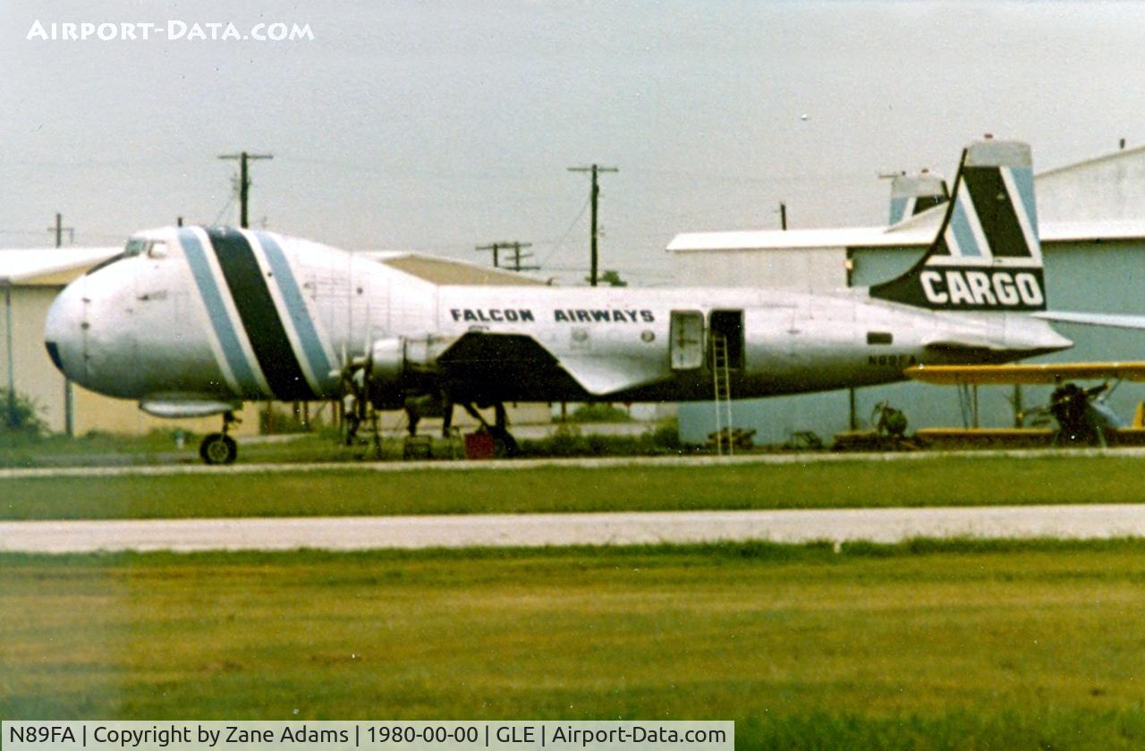 N89FA, 1944 Aviation Traders ATL-98 Carvair (C-54B) C/N 27249, Carvair at Gainesville, TX
