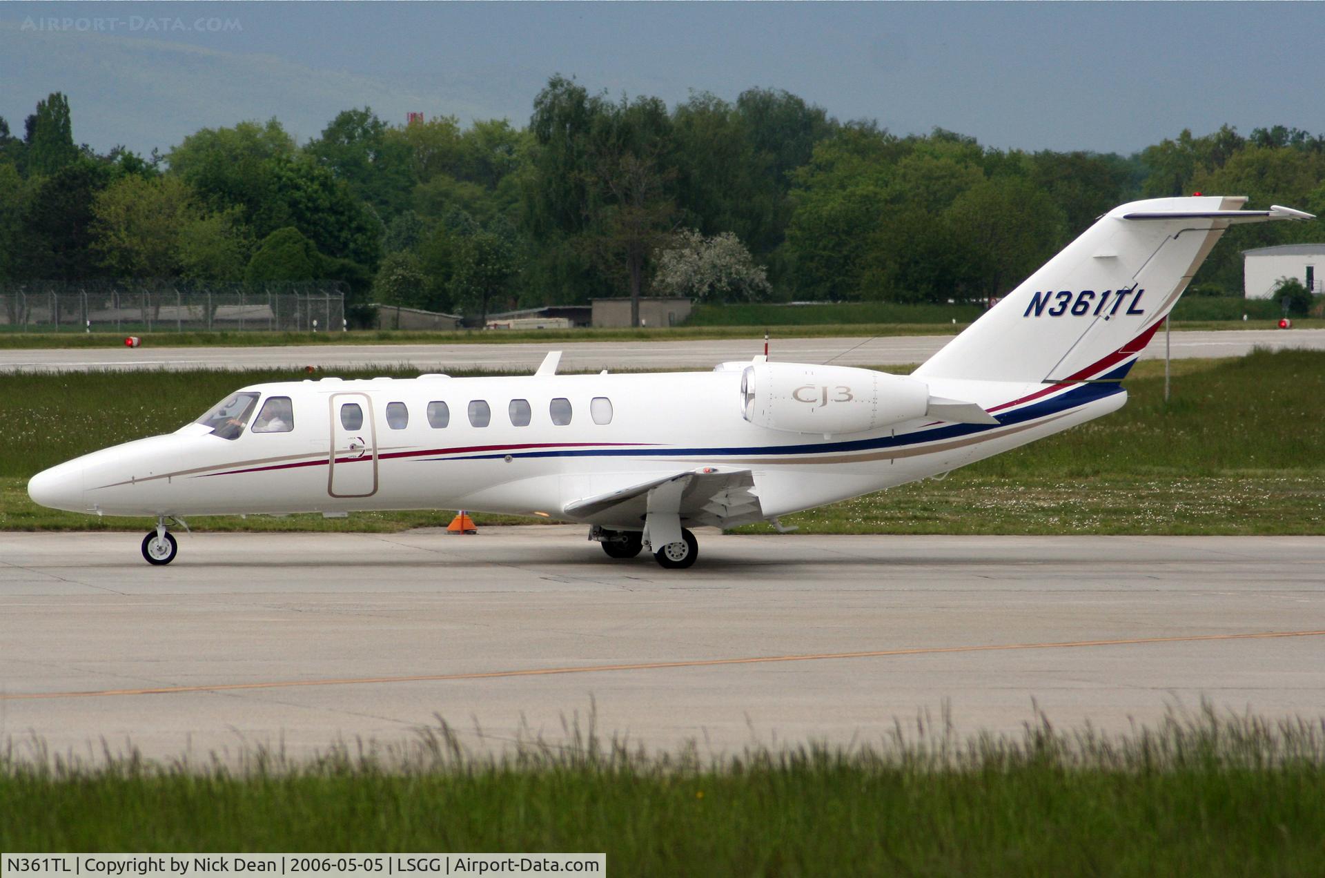 N361TL, 2006 Cessna 525B CitationJet CJ3 C/N 525B0061, LSGG