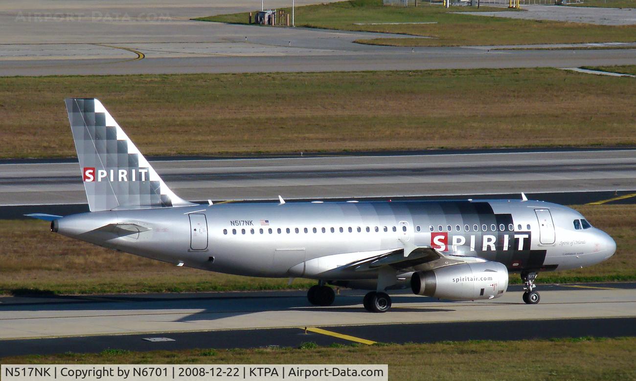 N517NK, 2006 Airbus A319-132 C/N 2711, Taxi out