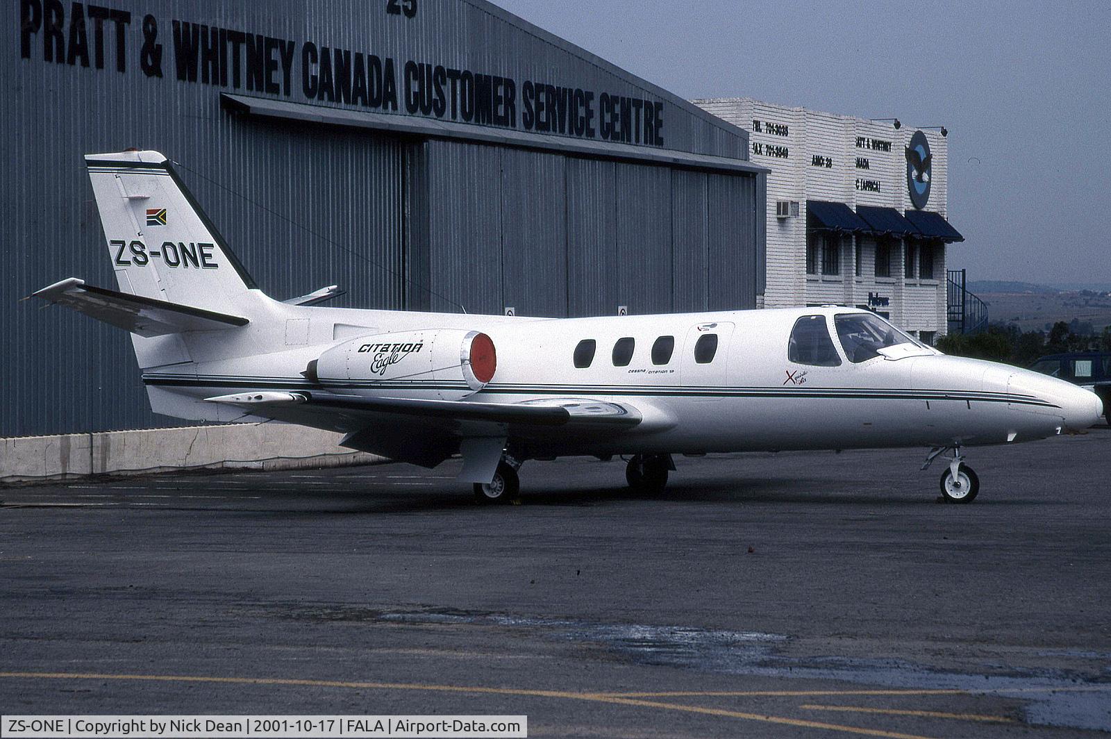 ZS-ONE, 1971 Cessna 500 Citation I Eagle C/N 500-0002, FALA