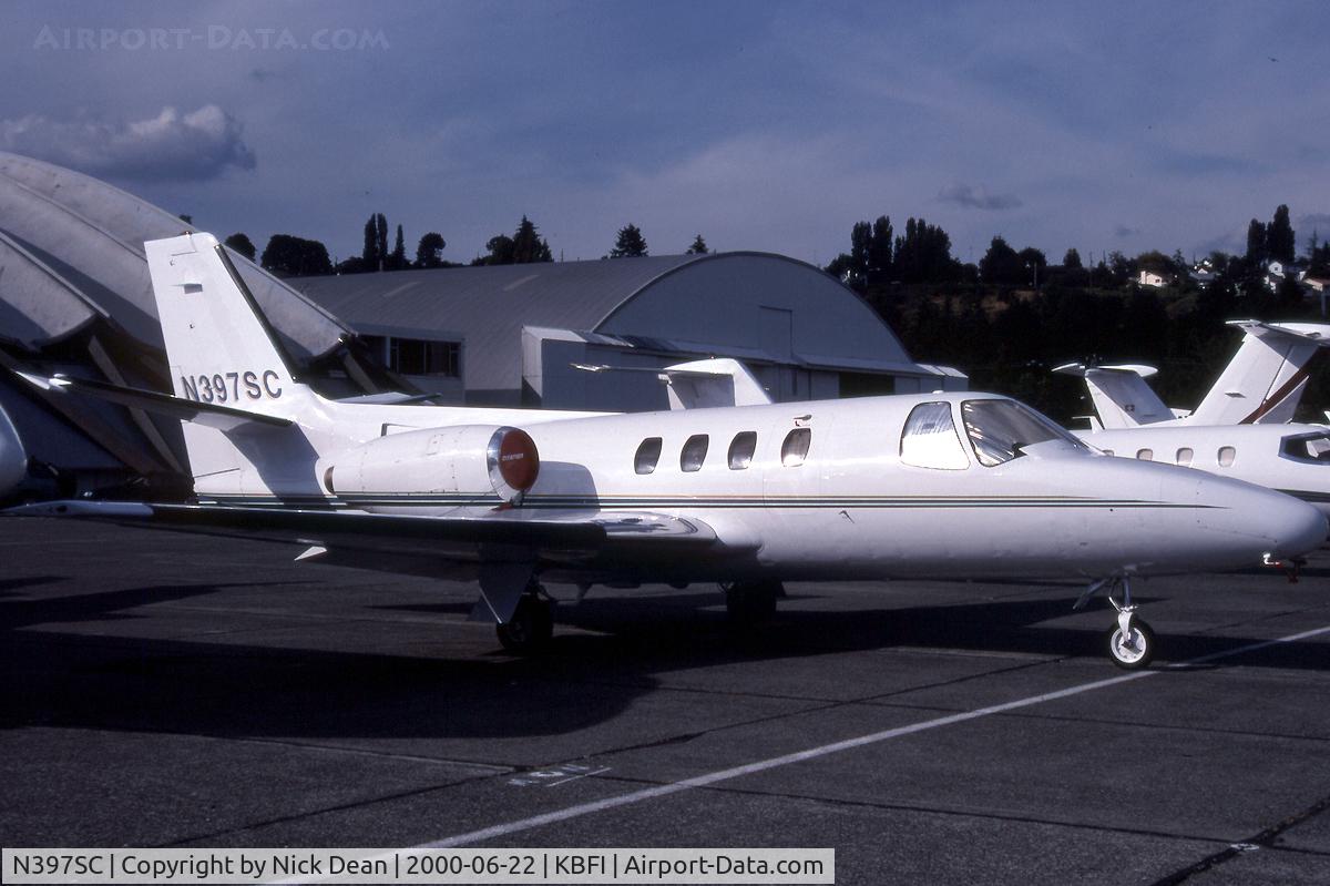 N397SC, 1972 Cessna 500 Citation C/N 500-0019, KBFI