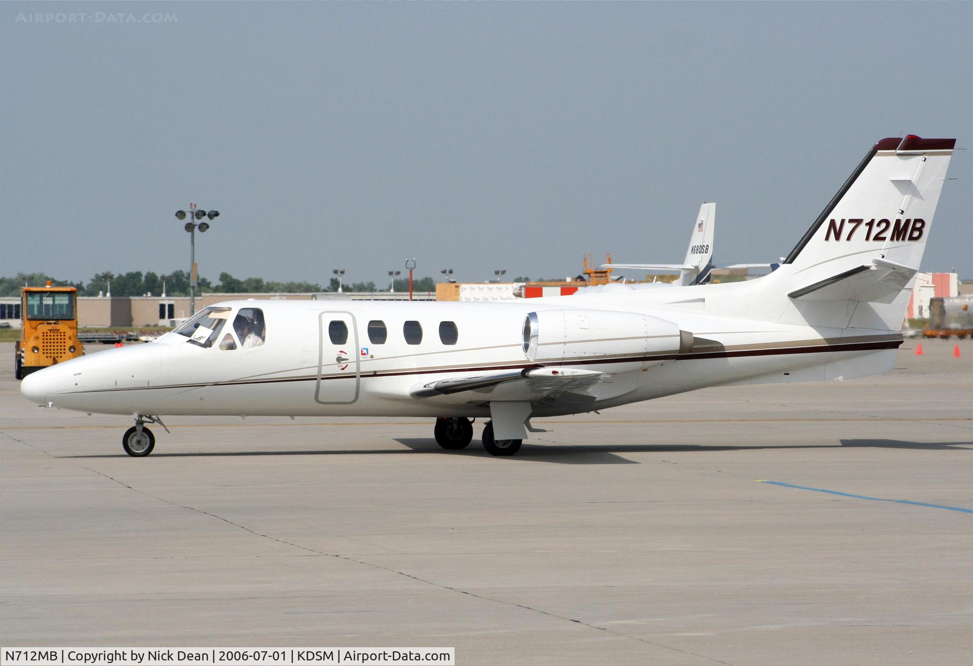 N712MB, 1973 Cessna 500 Citation C/N 500-0120, KDSM