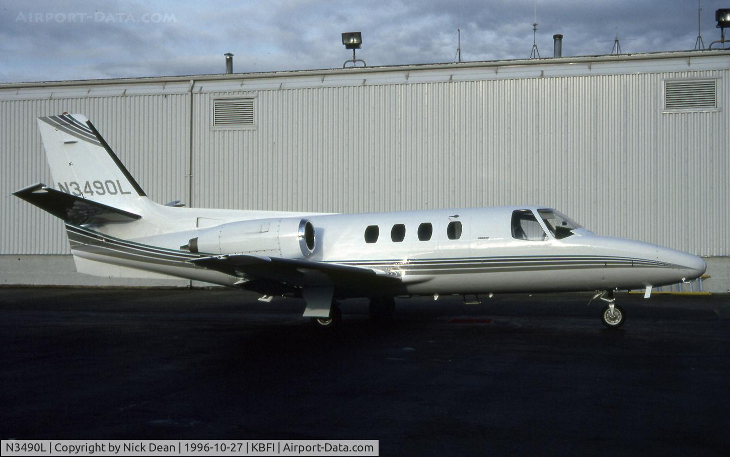 N3490L, 1973 Cessna 500 Citation I C/N 500-0128, KBFI